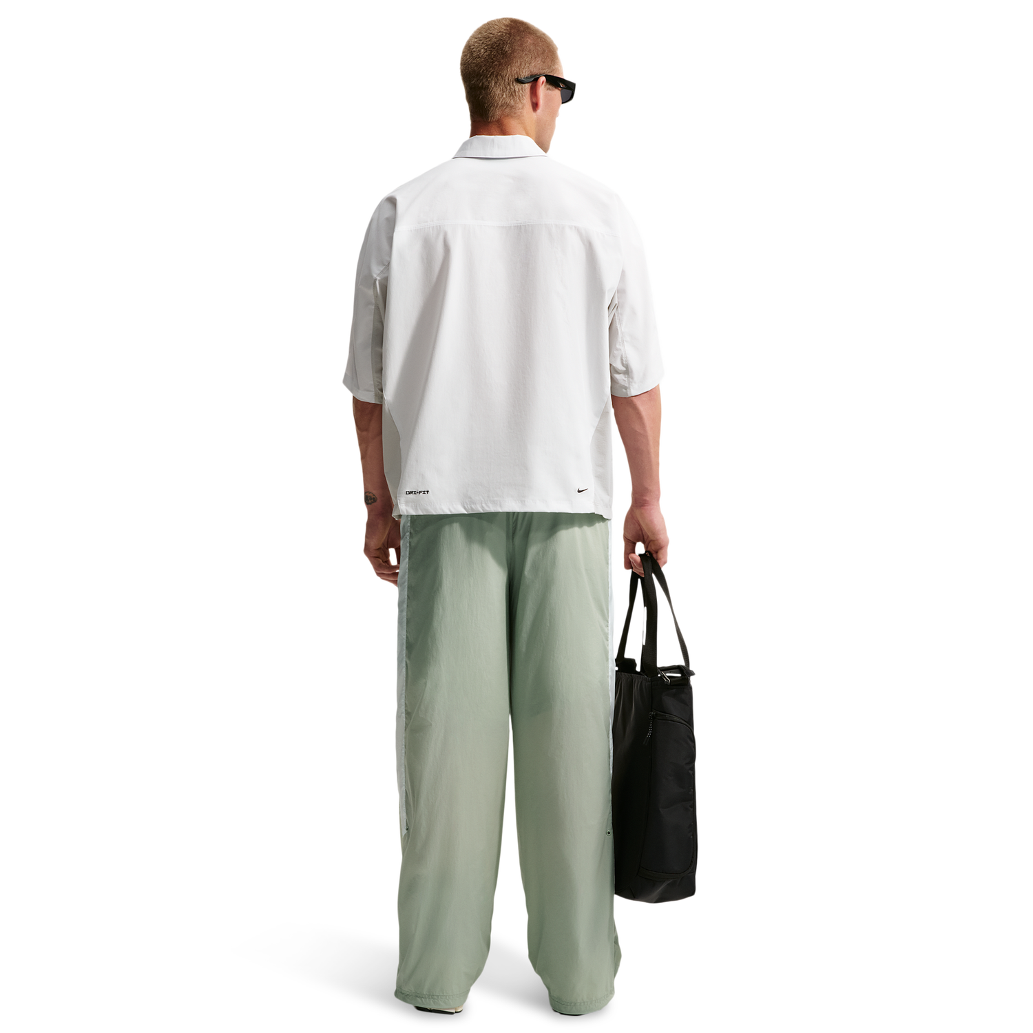 Nike Windrunner Lightweight Unlined UV Pant - Men's - White/Barely Green/Jade Horizon