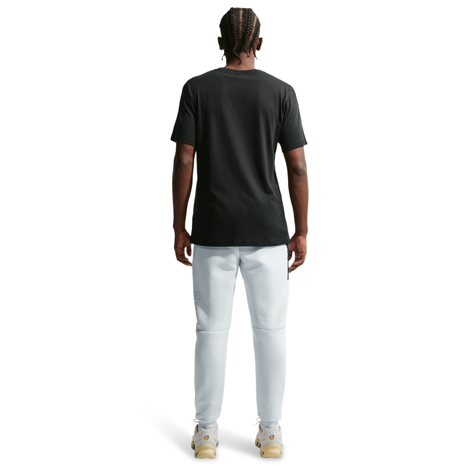 Nike Dri-FIT Retro Fleece Crew - Men's - Bright Violet/Off White