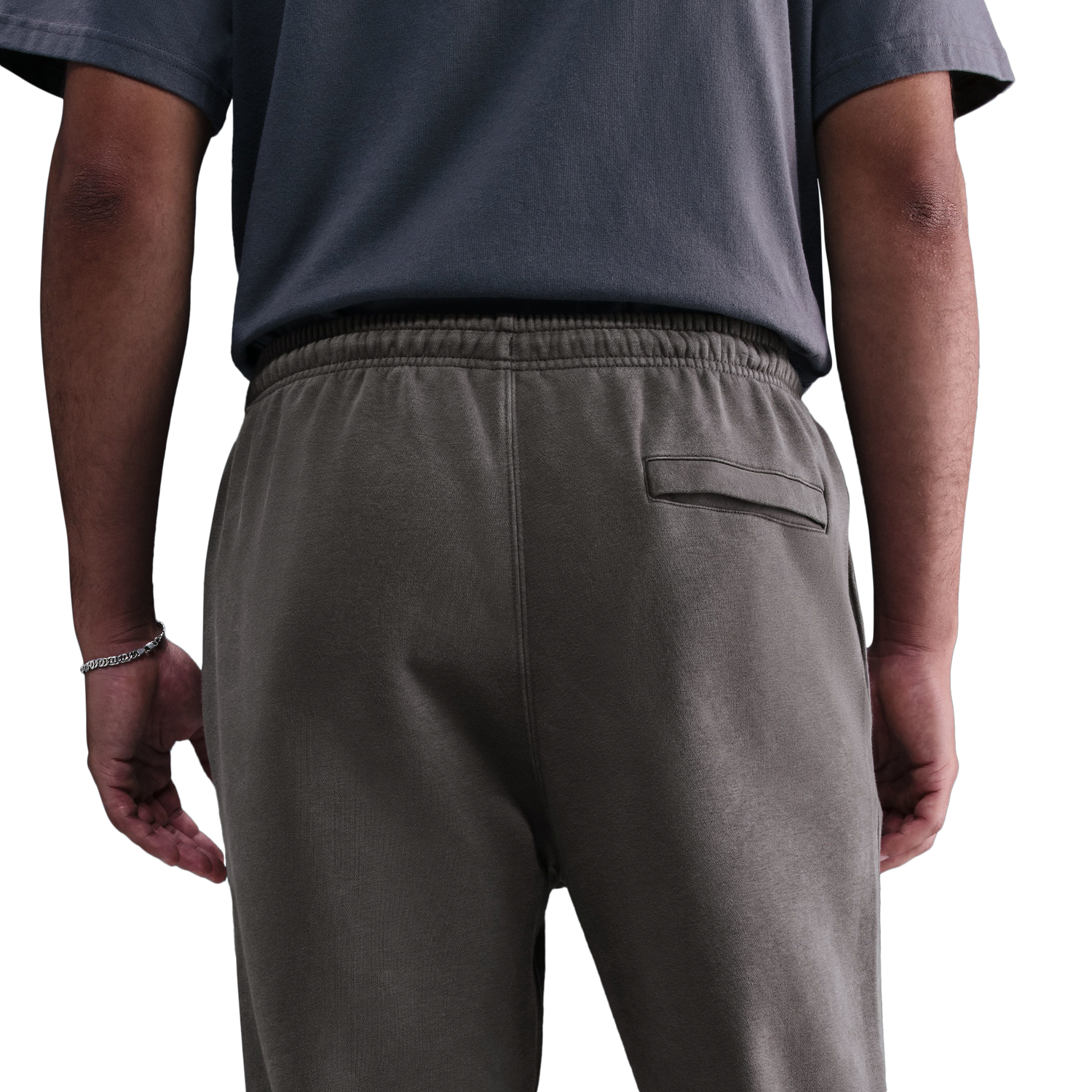Nike CWash Club Basketball Cuff Pants - Men's - Cave Stone