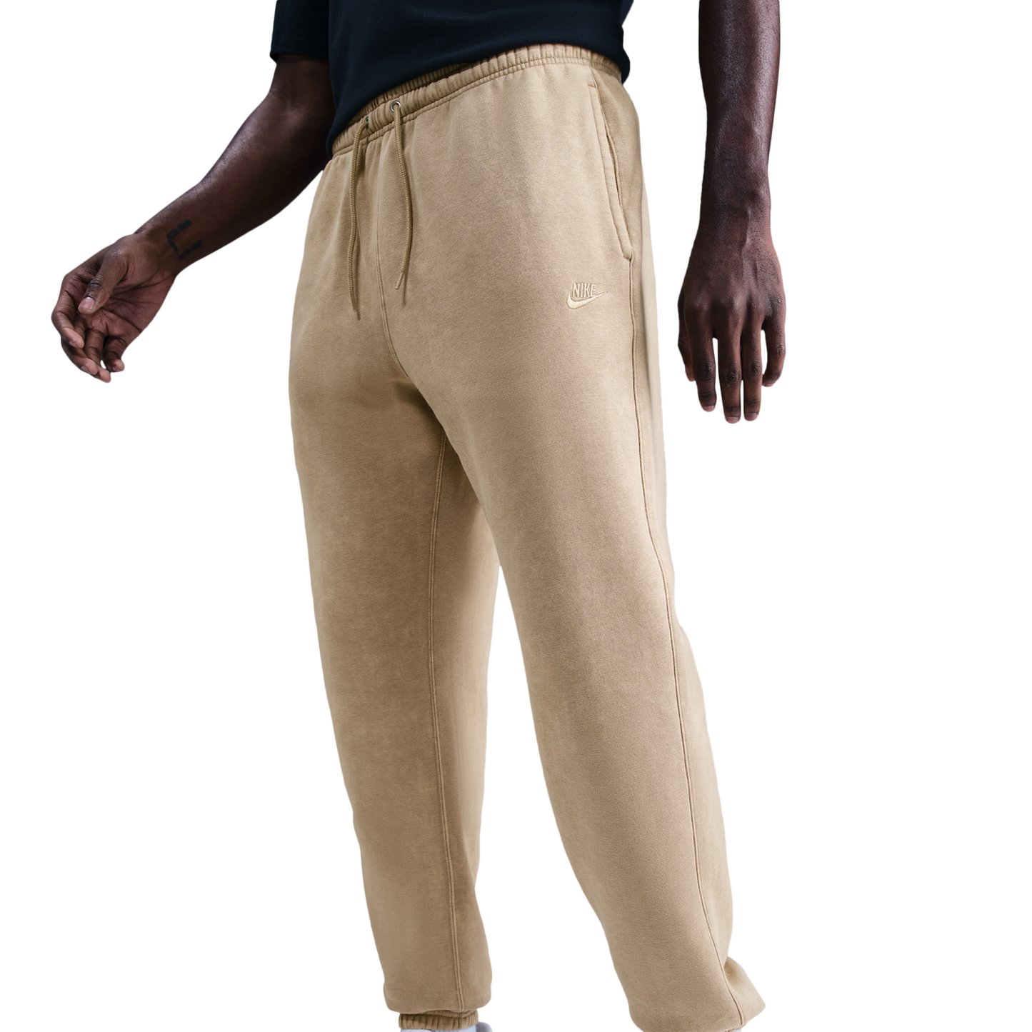 Nike CWash Club Basketball Cuff Pants - Men's - Beige