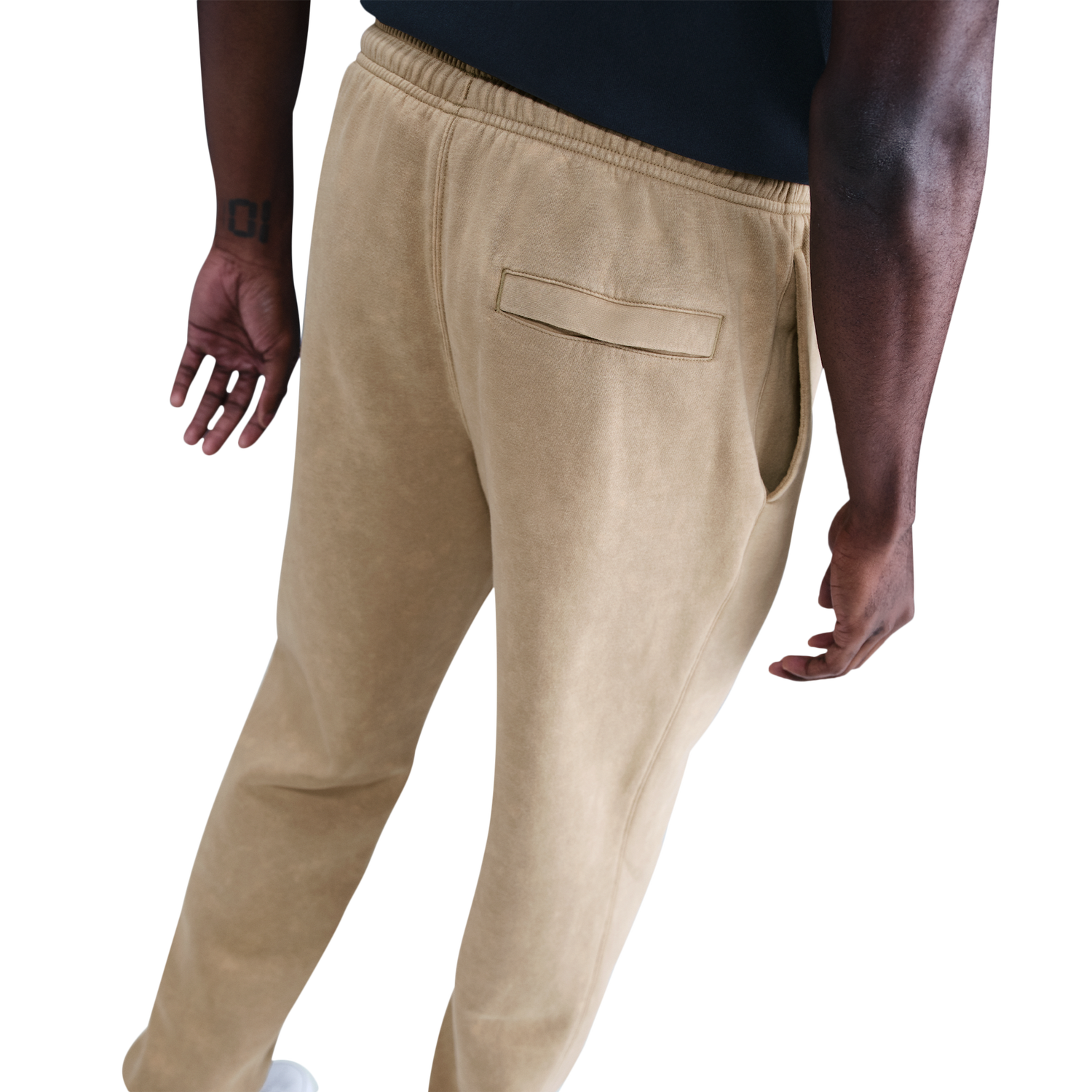 Nike CWash Club Basketball Cuff Pants - Men's - Beige