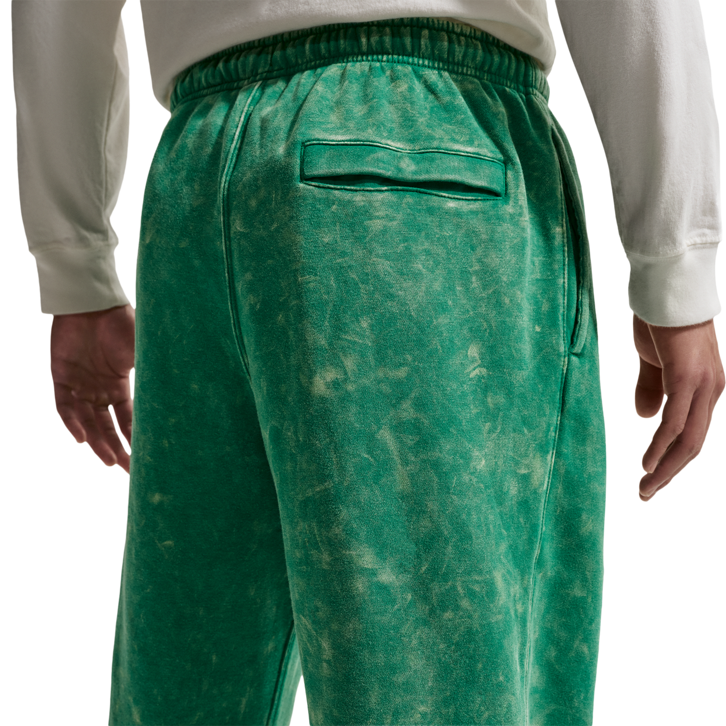Nike CWash Club Basketball Cuff Pants - Men's - Malachite/Malachite