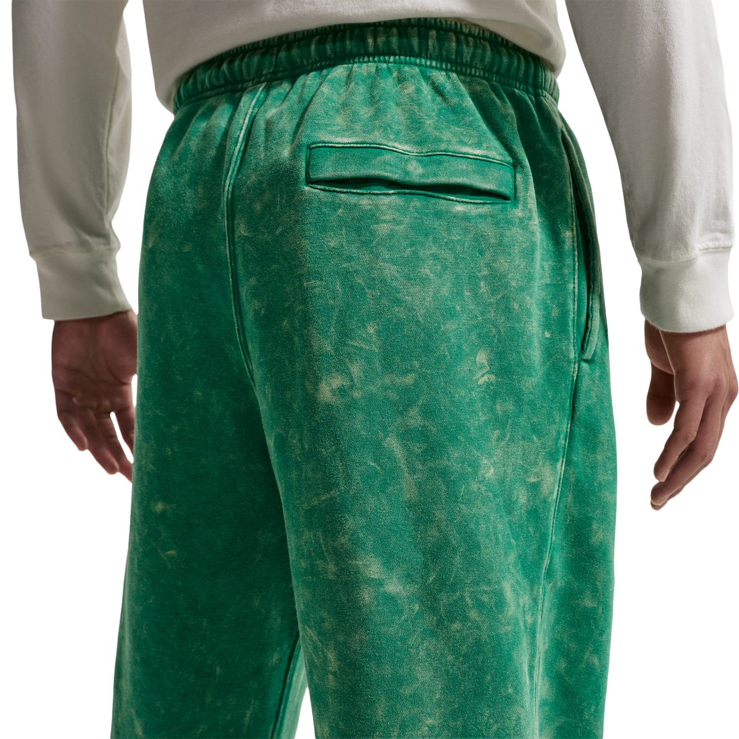 Nike CWash Club Basketball Cuff Pants - Men's - Malachite/Malachite