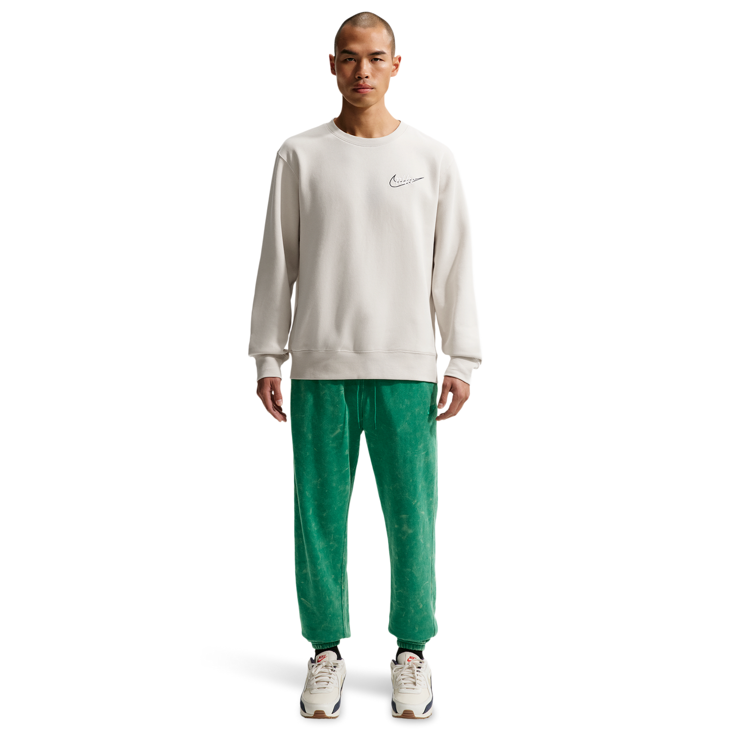Nike CWash Club Basketball Cuff Pants - Men's - Malachite/Malachite