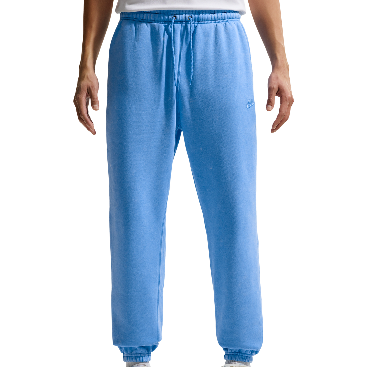 Nike CWash Club Basketball Cuff Pants - Men's - University Blue/University Blue