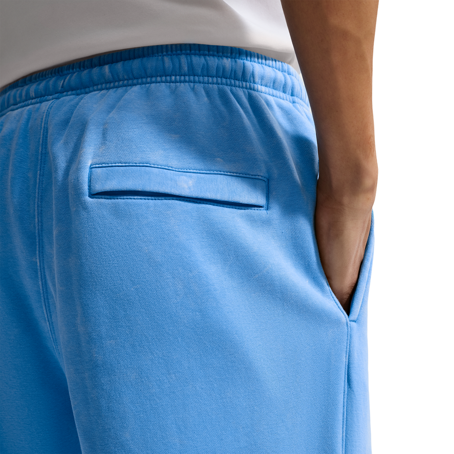 Nike CWash Club Basketball Cuff Pants - Men's - University Blue/University Blue