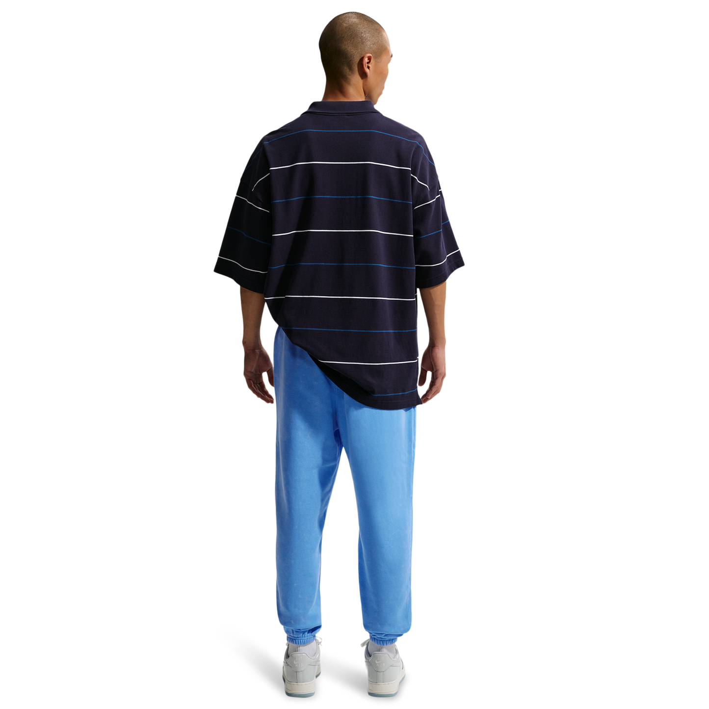 Nike CWash Club Basketball Cuff Pants - Men's - University Blue/University Blue
