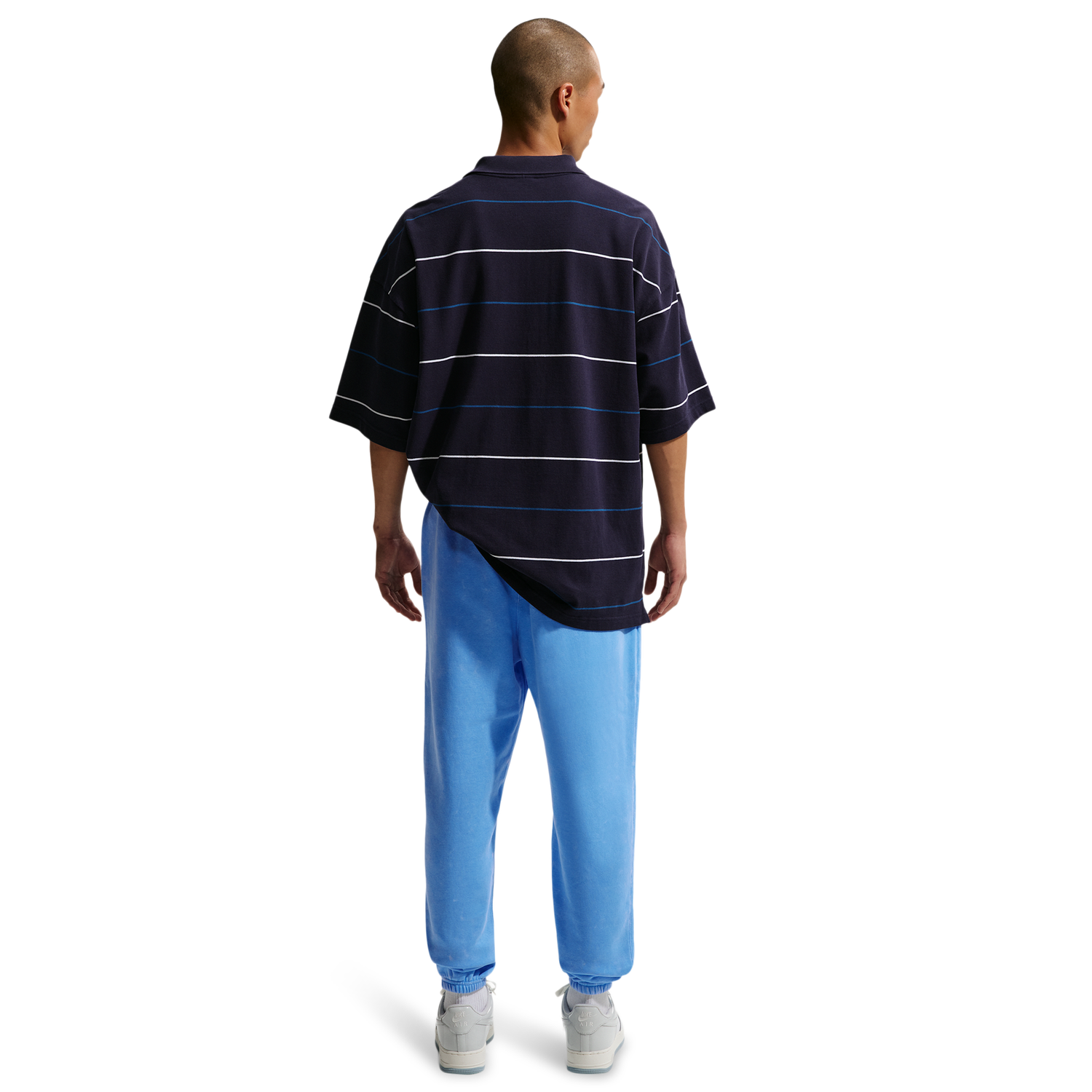 Nike CWash Club Basketball Cuff Pants - Men's - University Blue/University Blue