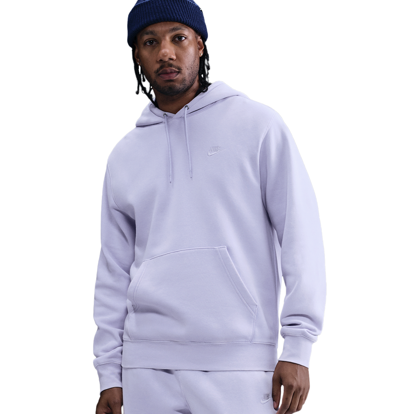 Nike CWash Club Basketball Hoodie - Men's - Ghost/Ghost