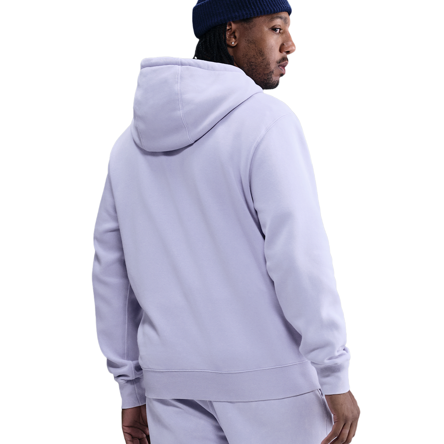 Nike CWash Club Basketball Hoodie - Men's - Ghost/Ghost