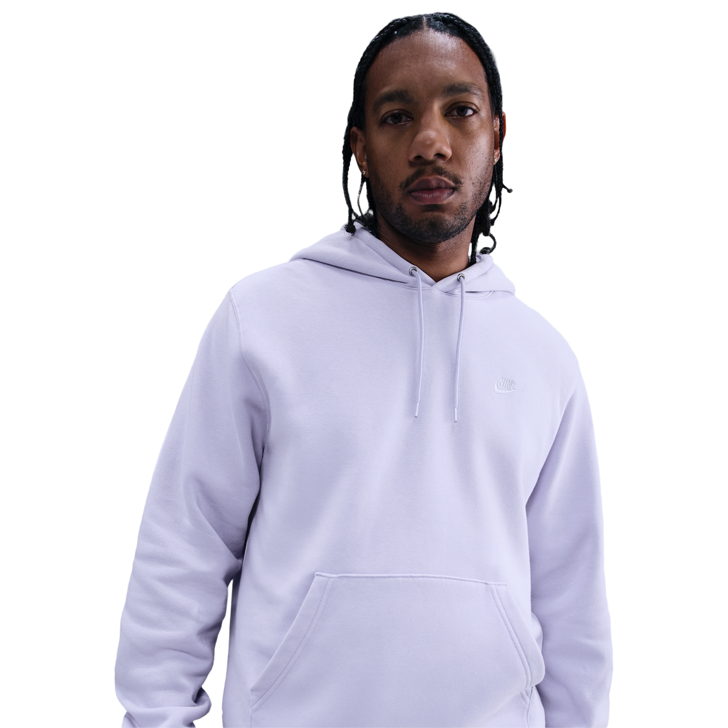 Nike CWash Club Basketball Hoodie - Men's - Ghost/Ghost