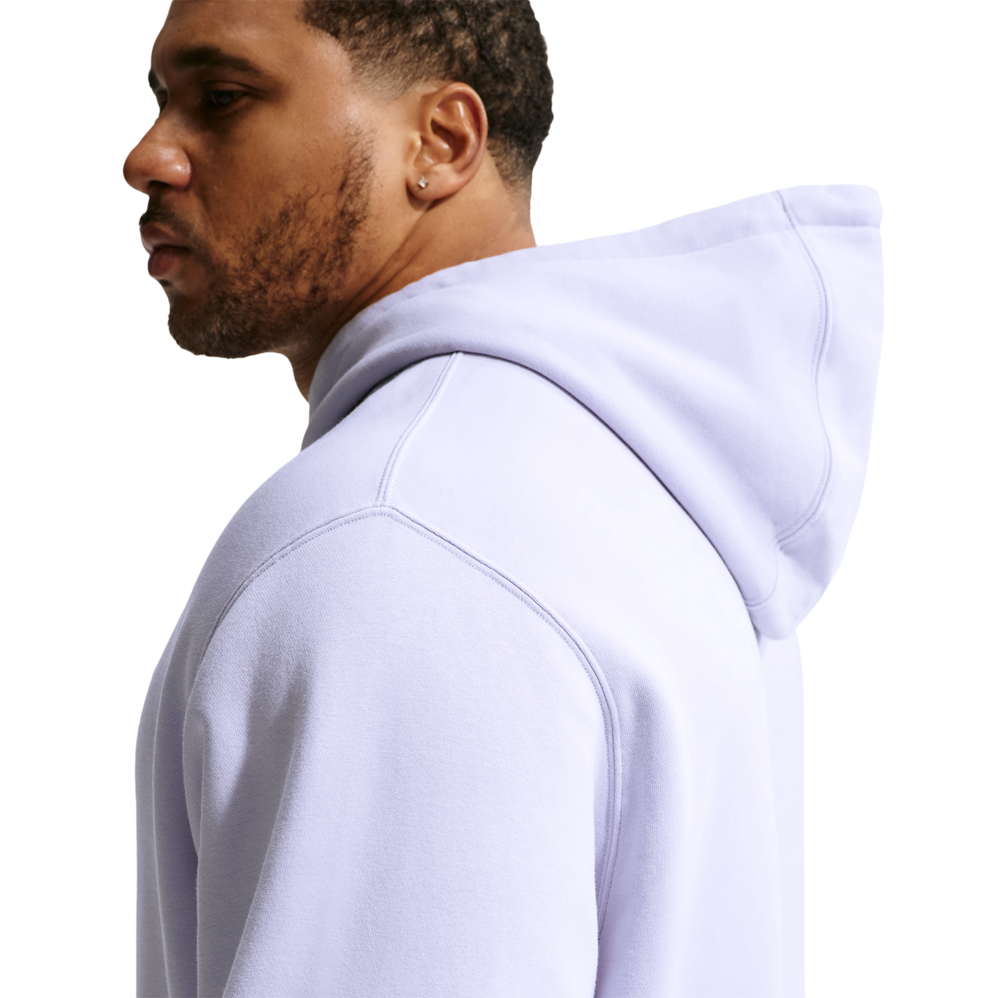 Nike CWash Club Basketball Hoodie - Men's - Ghost/Ghost