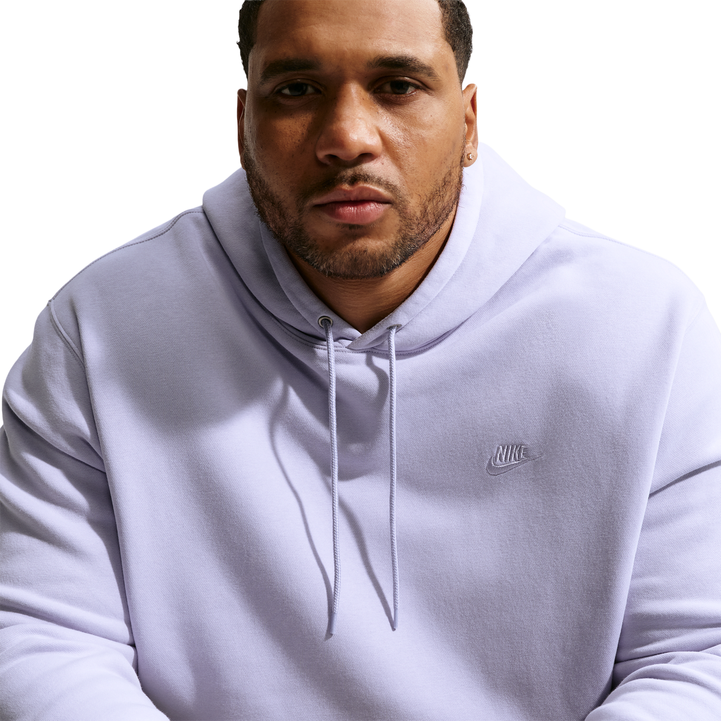 Nike CWash Club Basketball Hoodie - Men's - Ghost/Ghost
