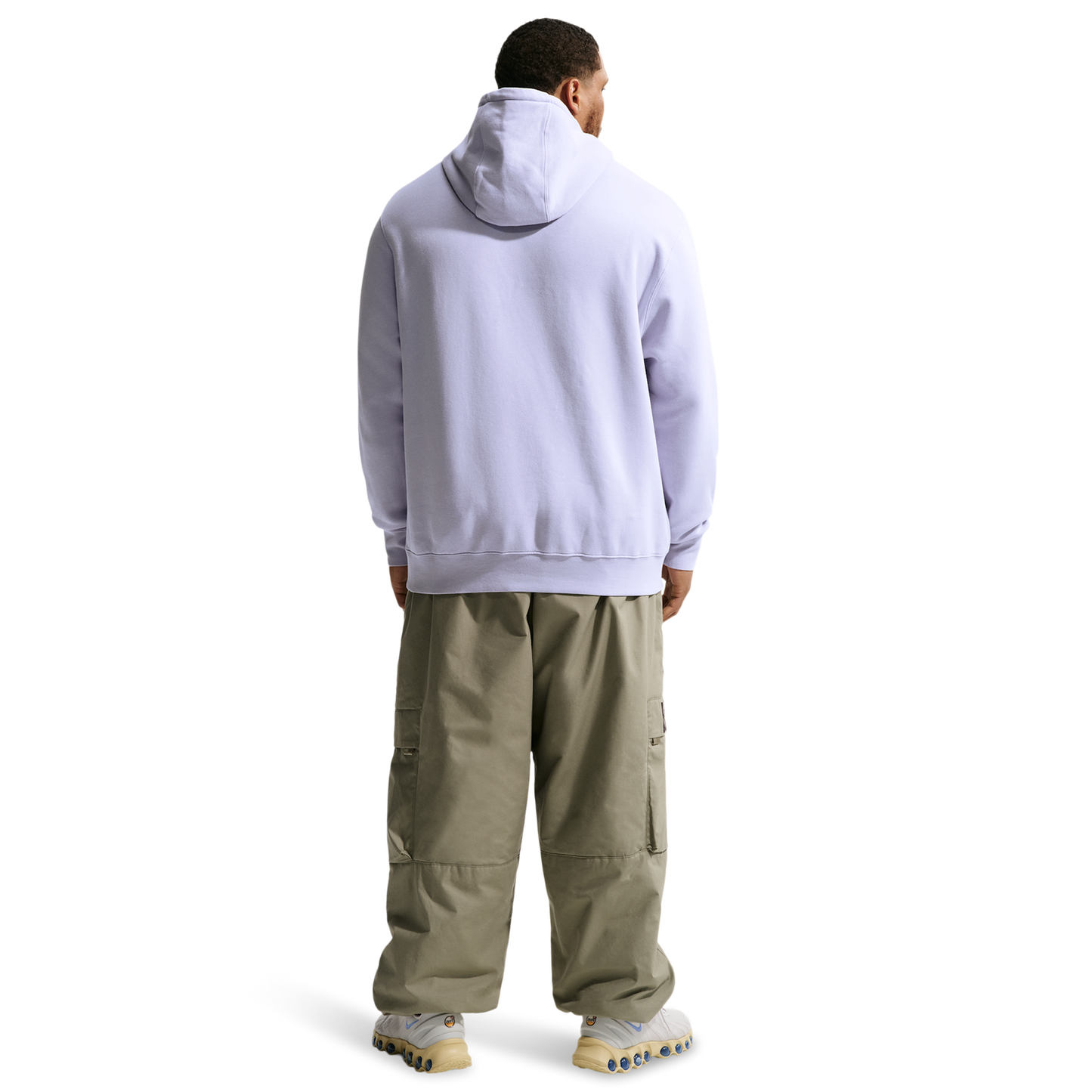 Nike CWash Club Basketball Hoodie - Men's - Ghost/Ghost