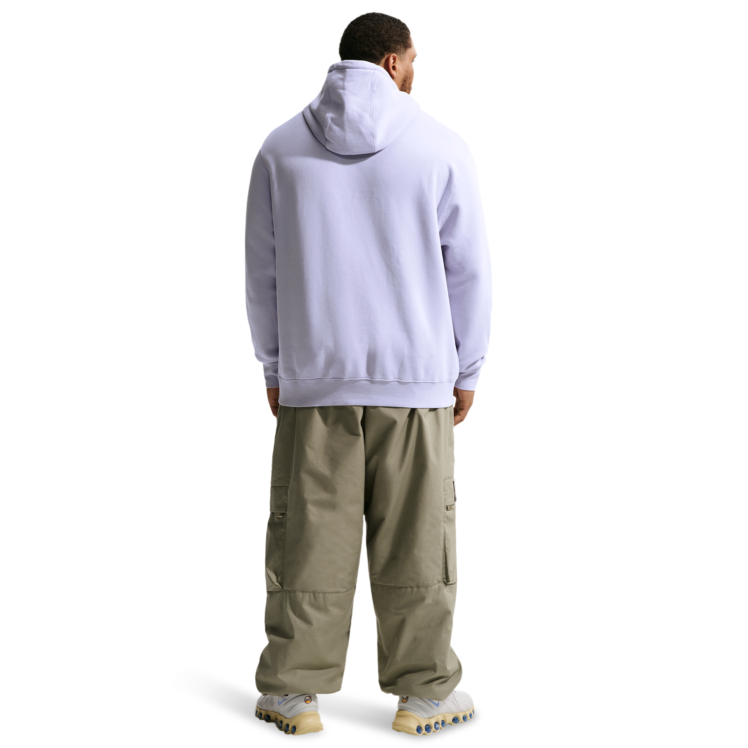 Nike CWash Club Basketball Hoodie - Men's - Ghost/Ghost