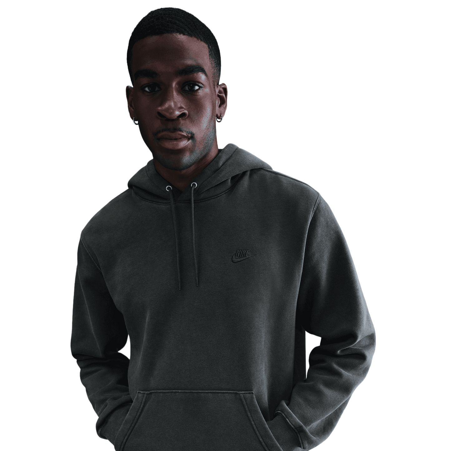 Nike CWash Club Basketball Hoodie - Men's - Anthracite