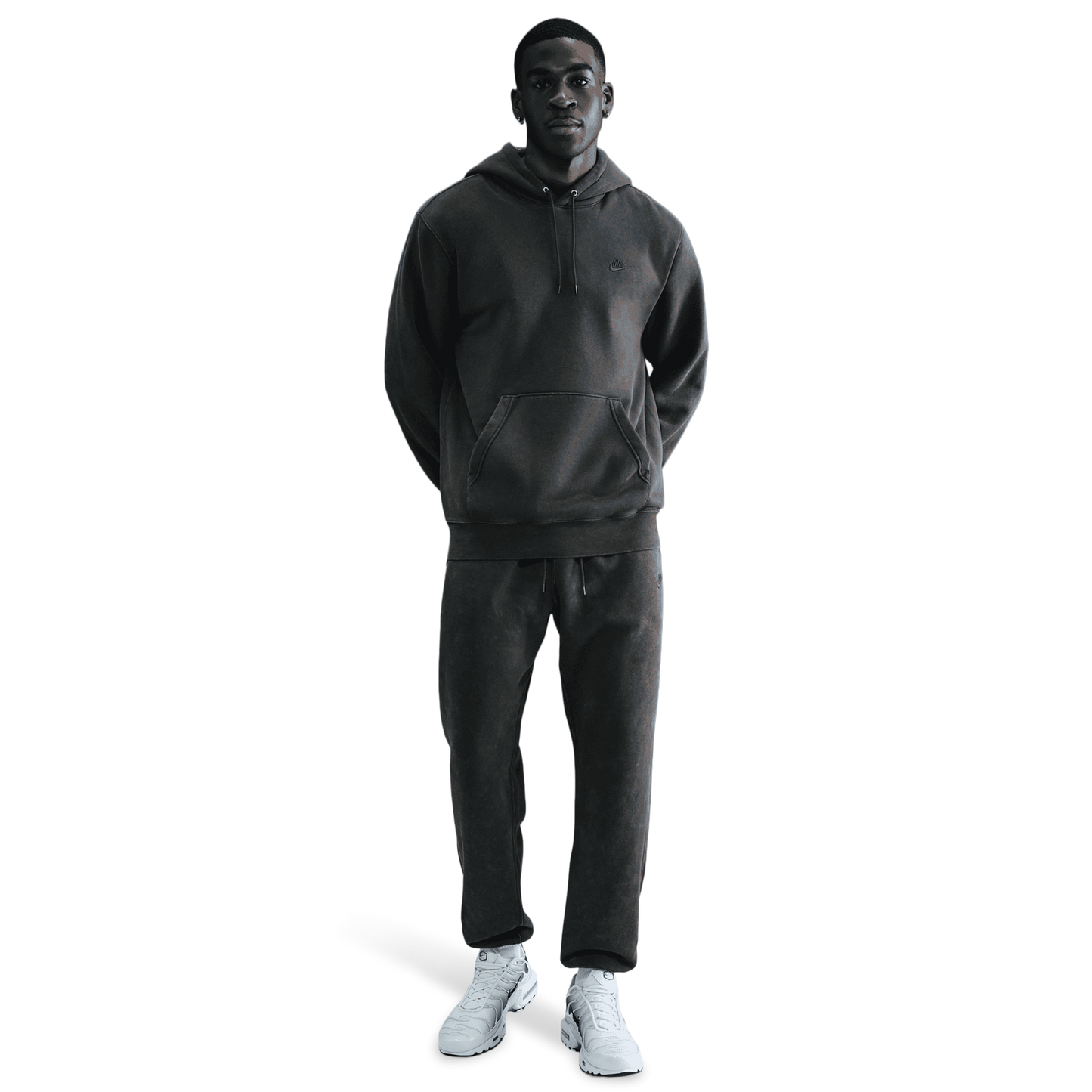 Nike CWash Club Basketball Hoodie - Men's - Anthracite