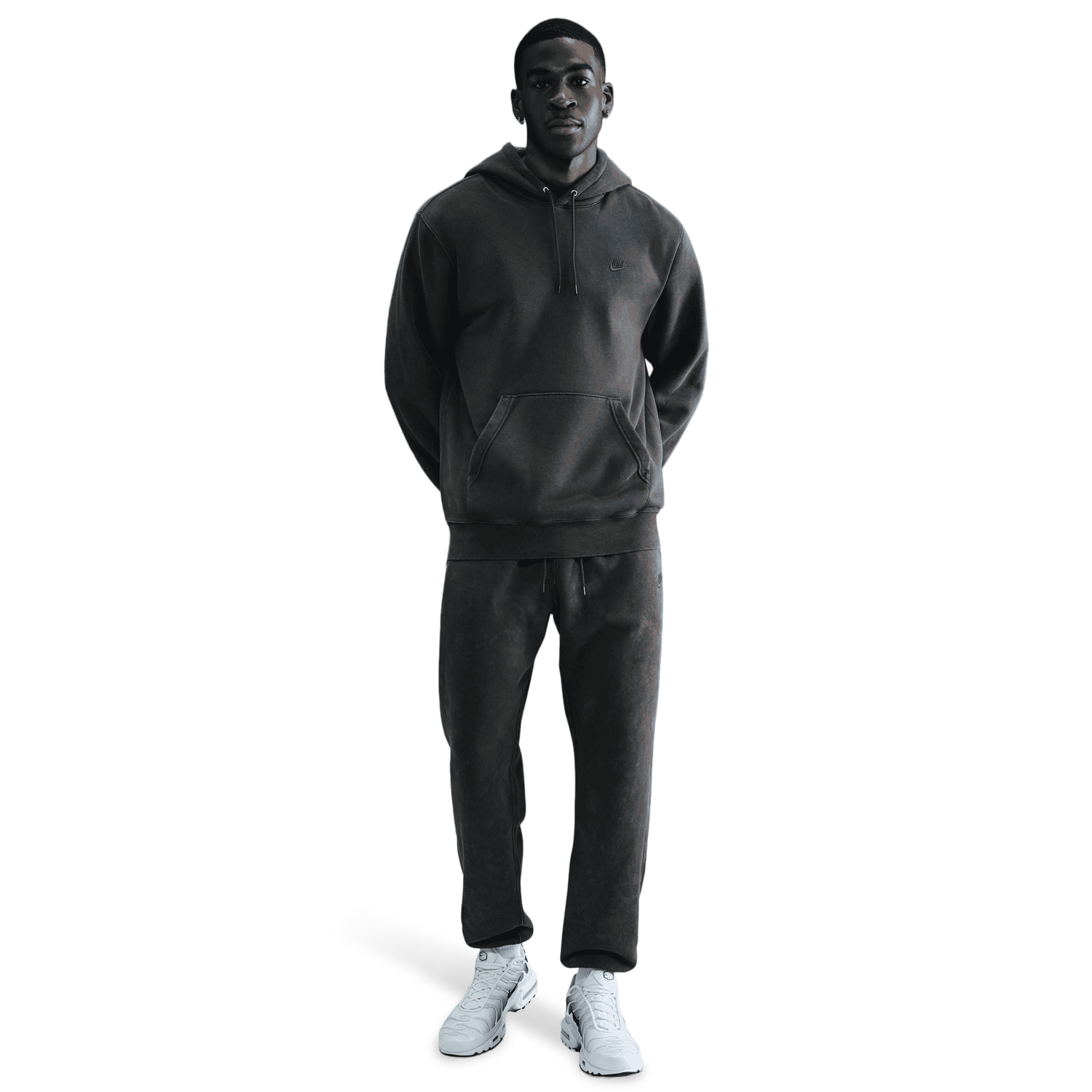 Nike CWash Club Basketball Hoodie - Men's - Anthracite