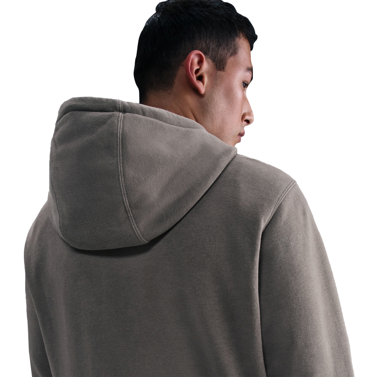 Nike CWash Club Basketball Hoodie - Men's - Cave Stone