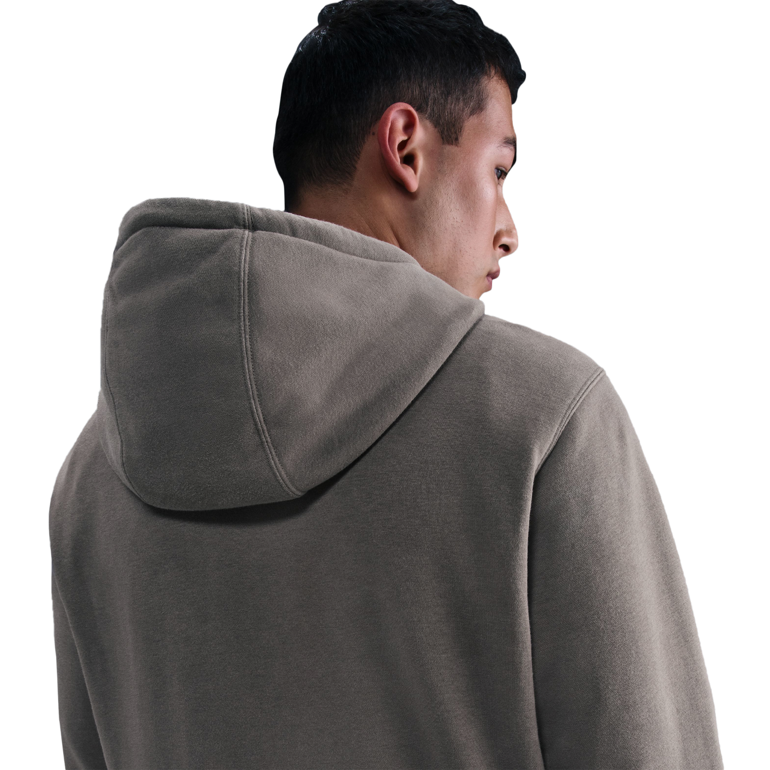 Nike CWash Club Basketball Hoodie - Men's - Cave Stone