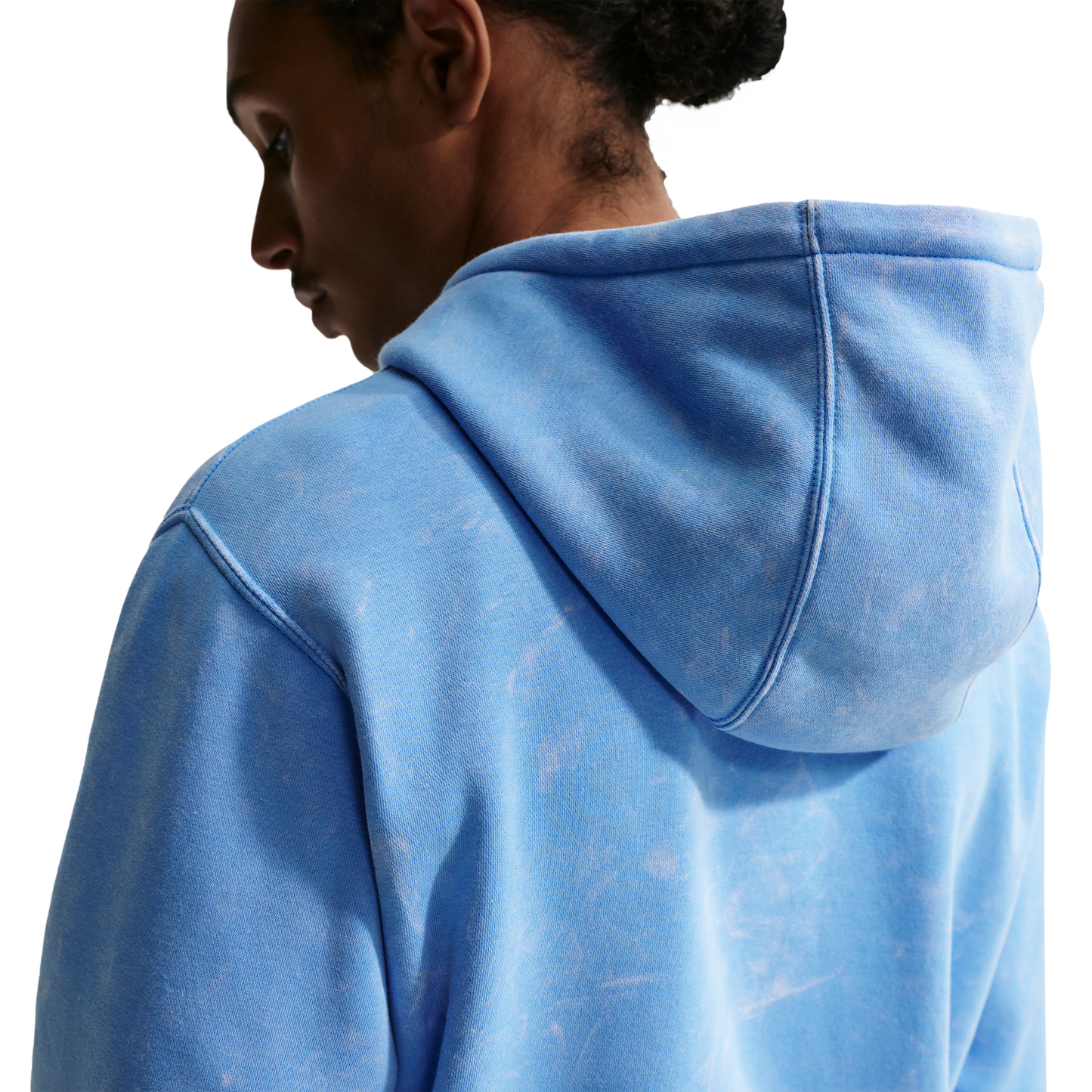 Nike CWash Club Basketball Hoodie - Men's - University Blue/University Blue