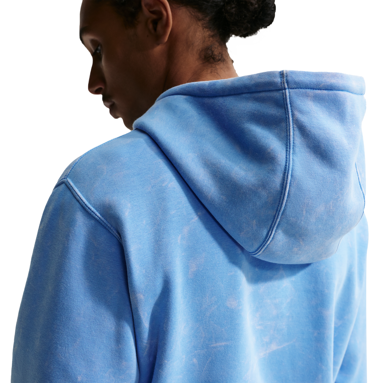 Nike CWash Club Basketball Hoodie - Men's - University Blue/University Blue