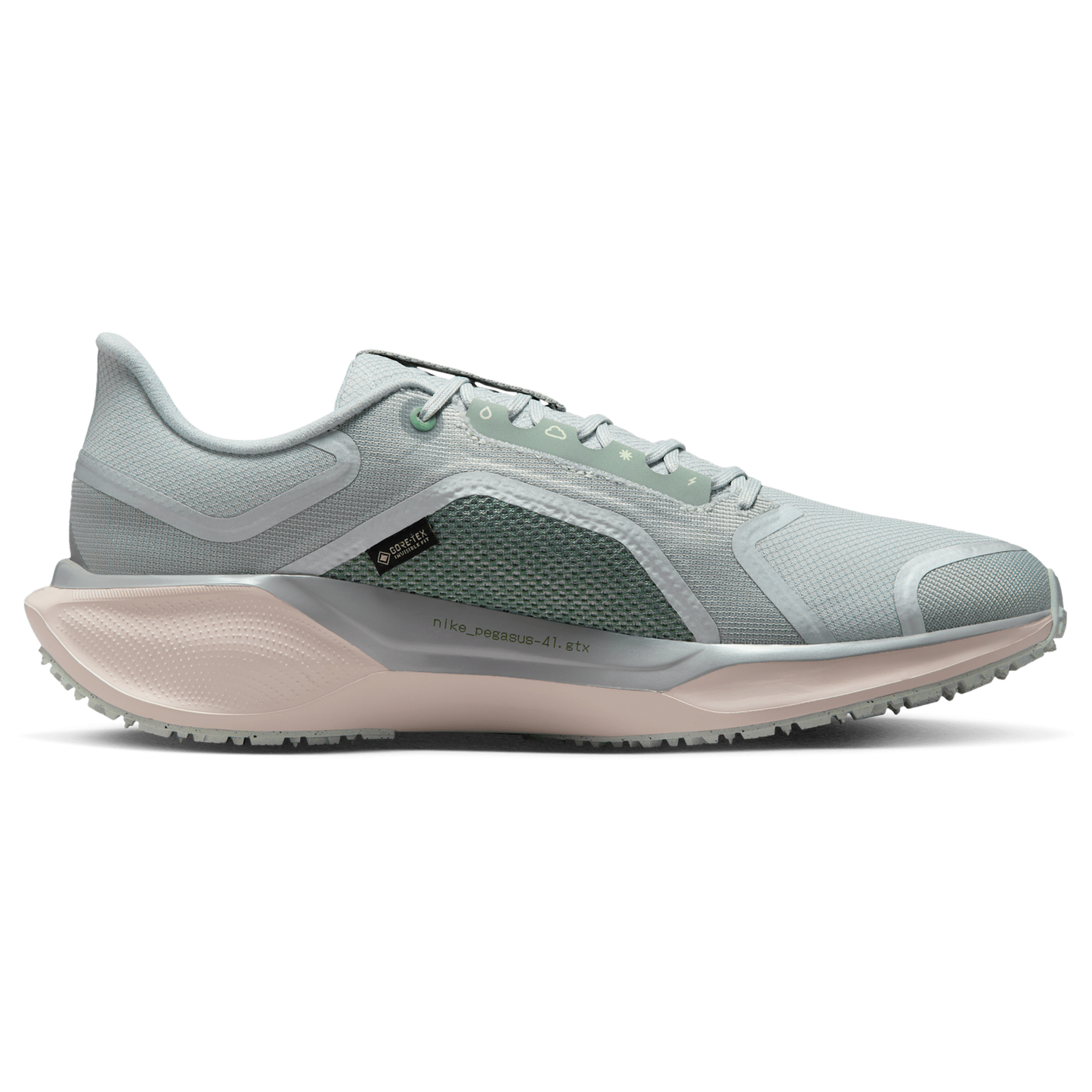 Nike Air ZOOM Pegasus 41 GTX - Men's - Pure Platinum/Lt Pumice/Mtlc Silver