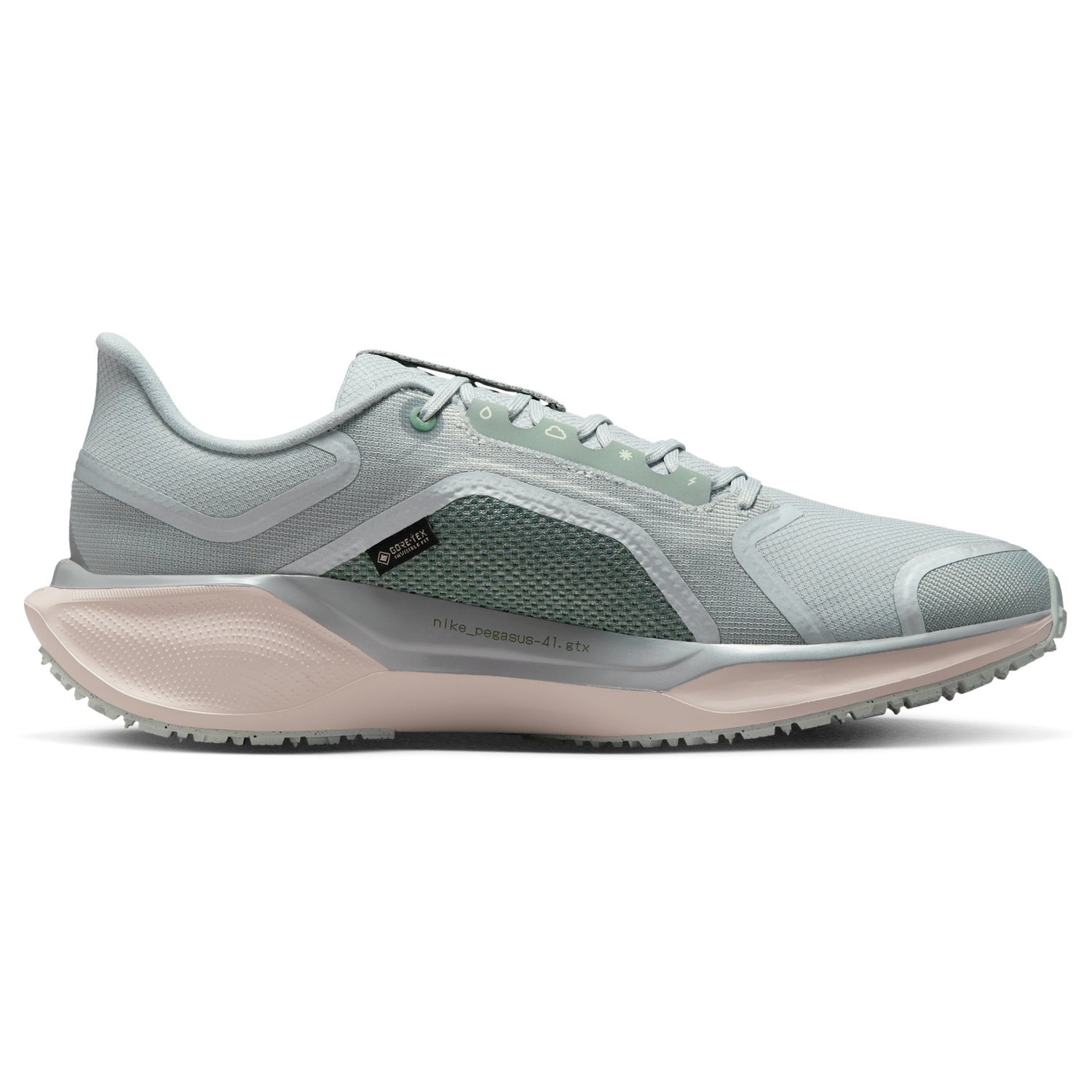 Nike Air ZOOM Pegasus 41 GTX - Men's - Pure Platinum/Lt Pumice/Mtlc Silver