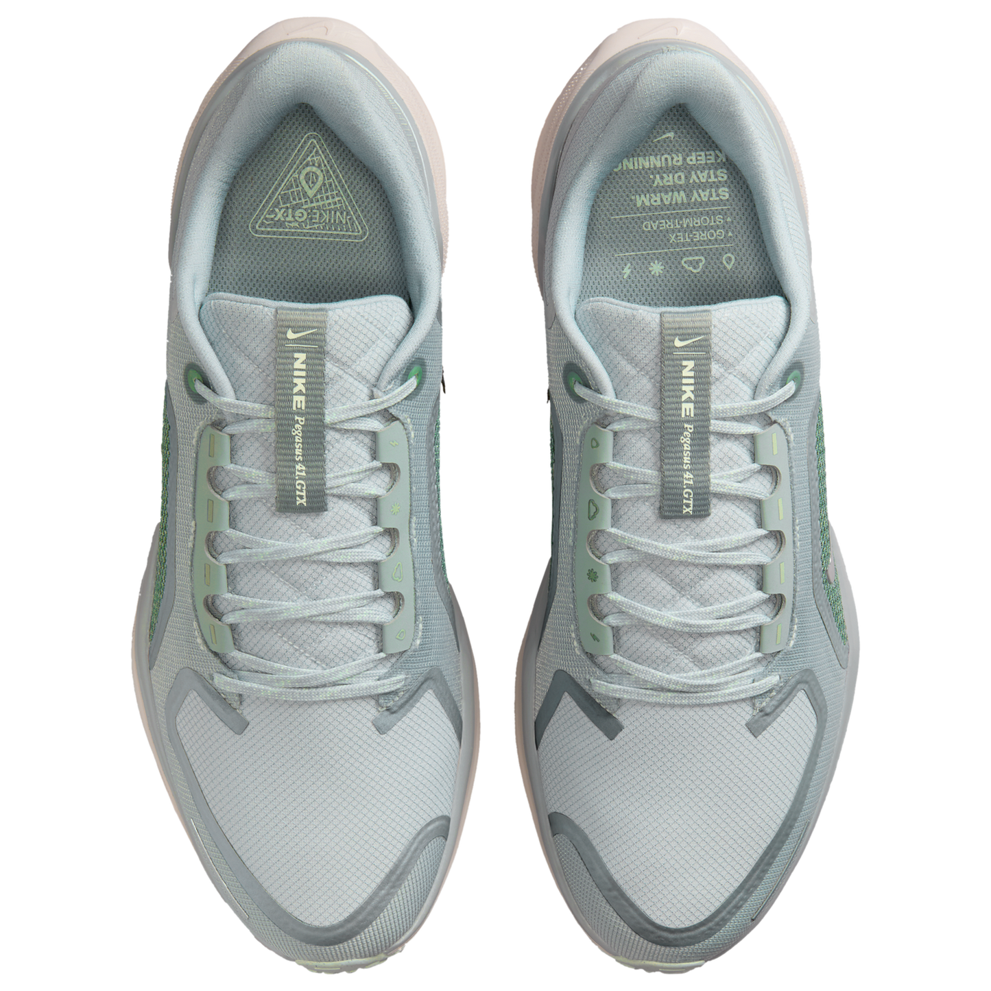 Nike Air ZOOM Pegasus 41 GTX - Men's - Pure Platinum/Lt Pumice/Mtlc Silver