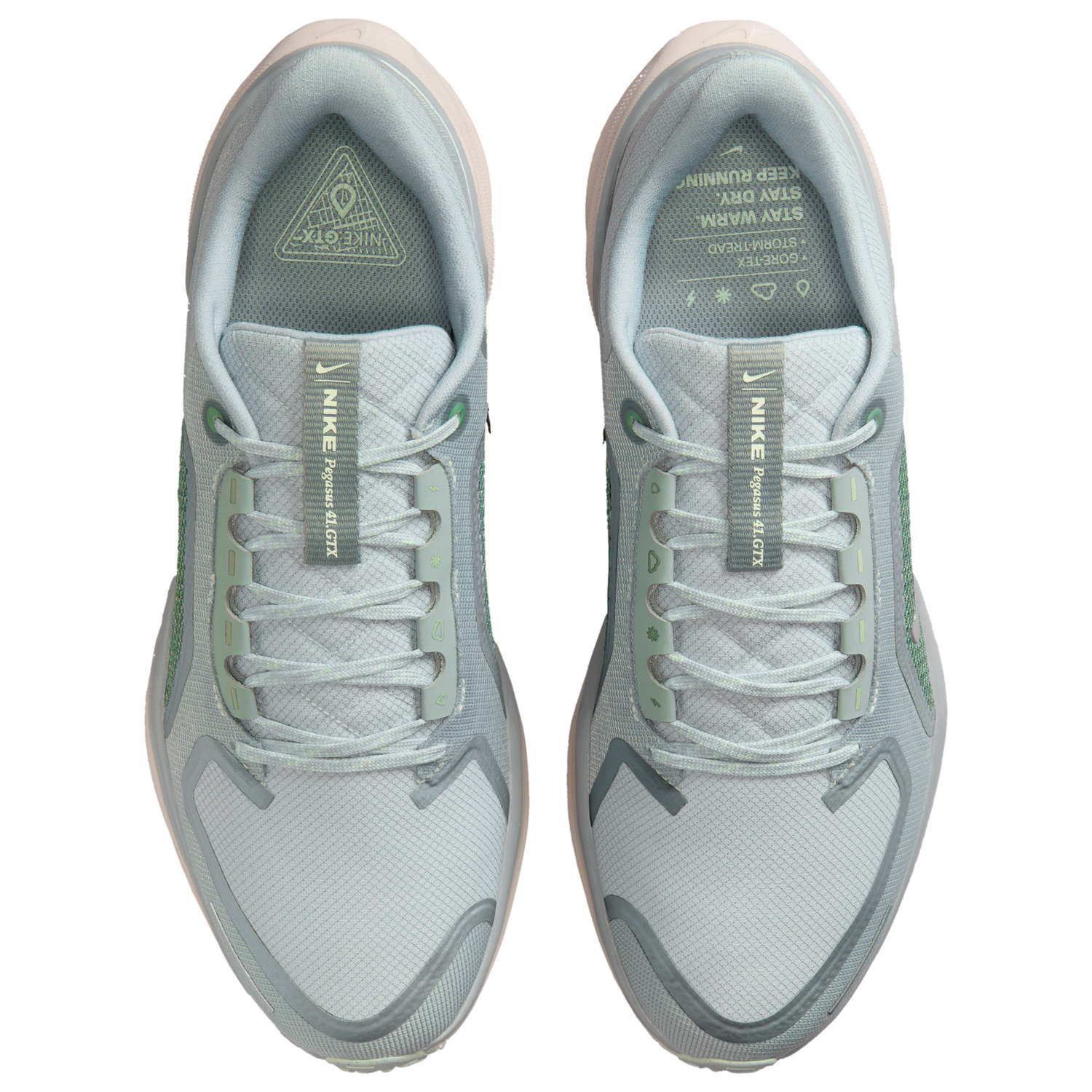 Nike Air ZOOM Pegasus 41 GTX - Men's - Pure Platinum/Lt Pumice/Mtlc Silver