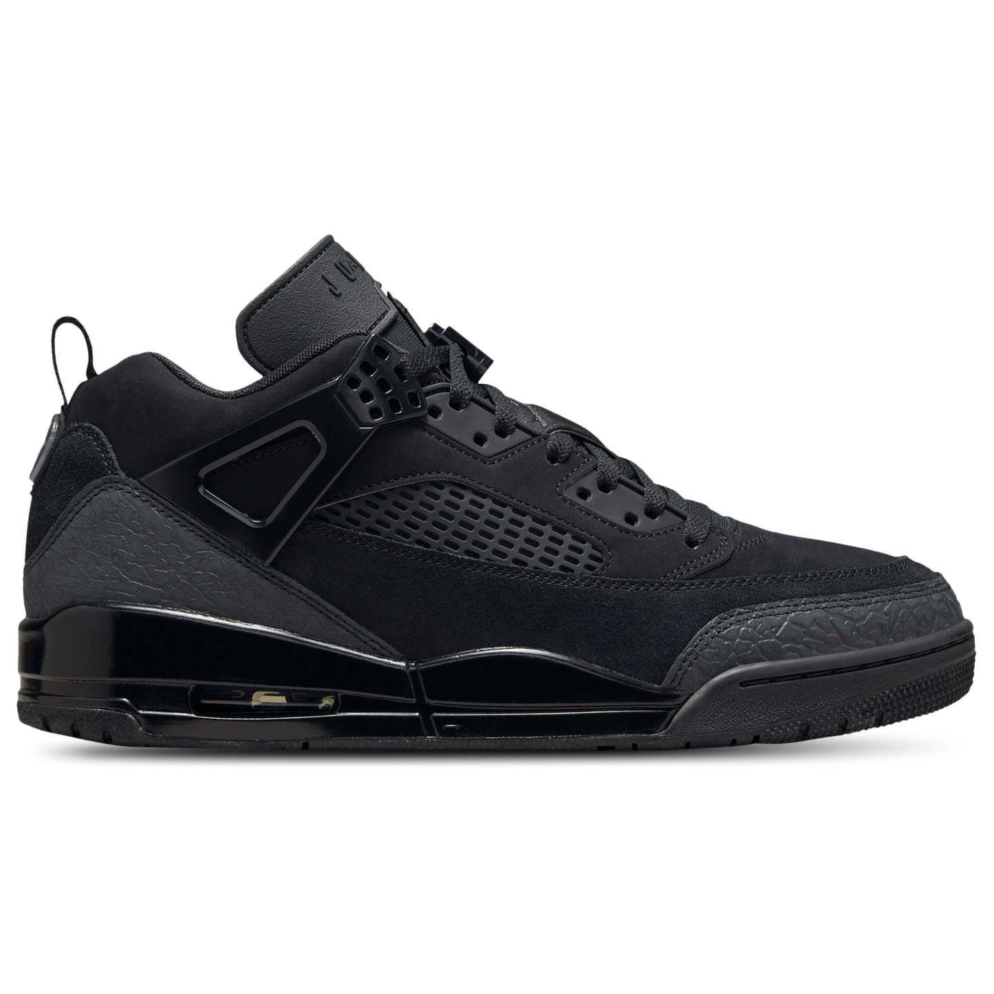 Jordan Spizike Low - Men's - Black/Black/Black