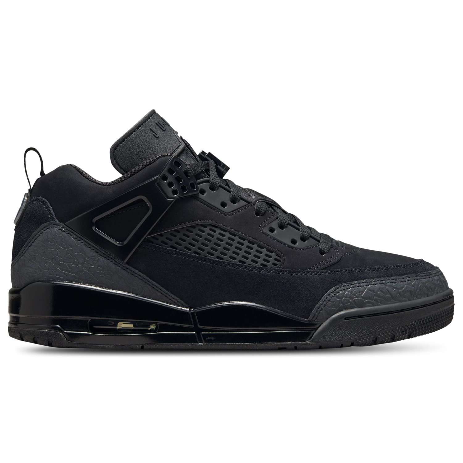Jordan Spizike Low - Men's - Black/Black/Black