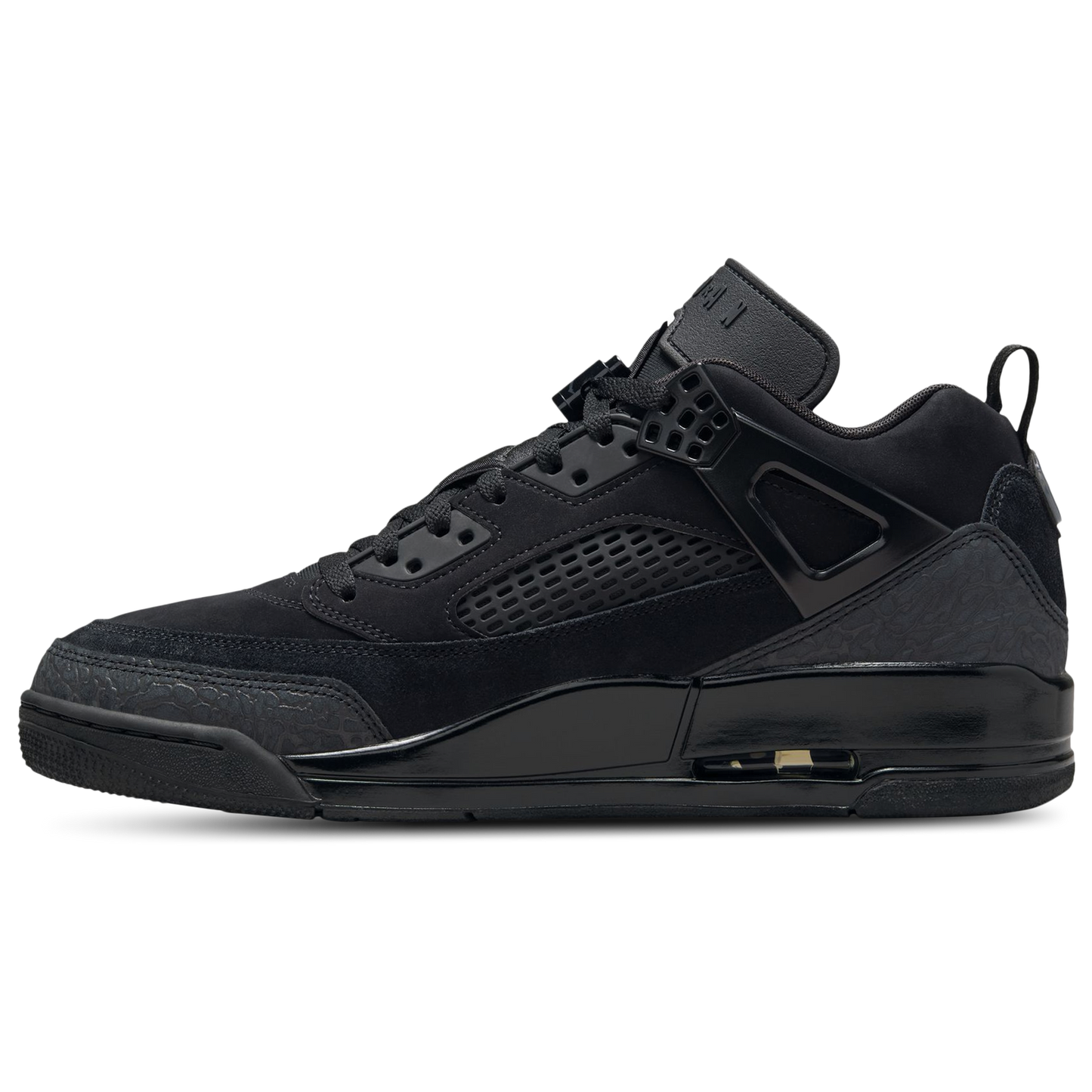 Jordan Spizike Low - Men's - Black/Black/Black