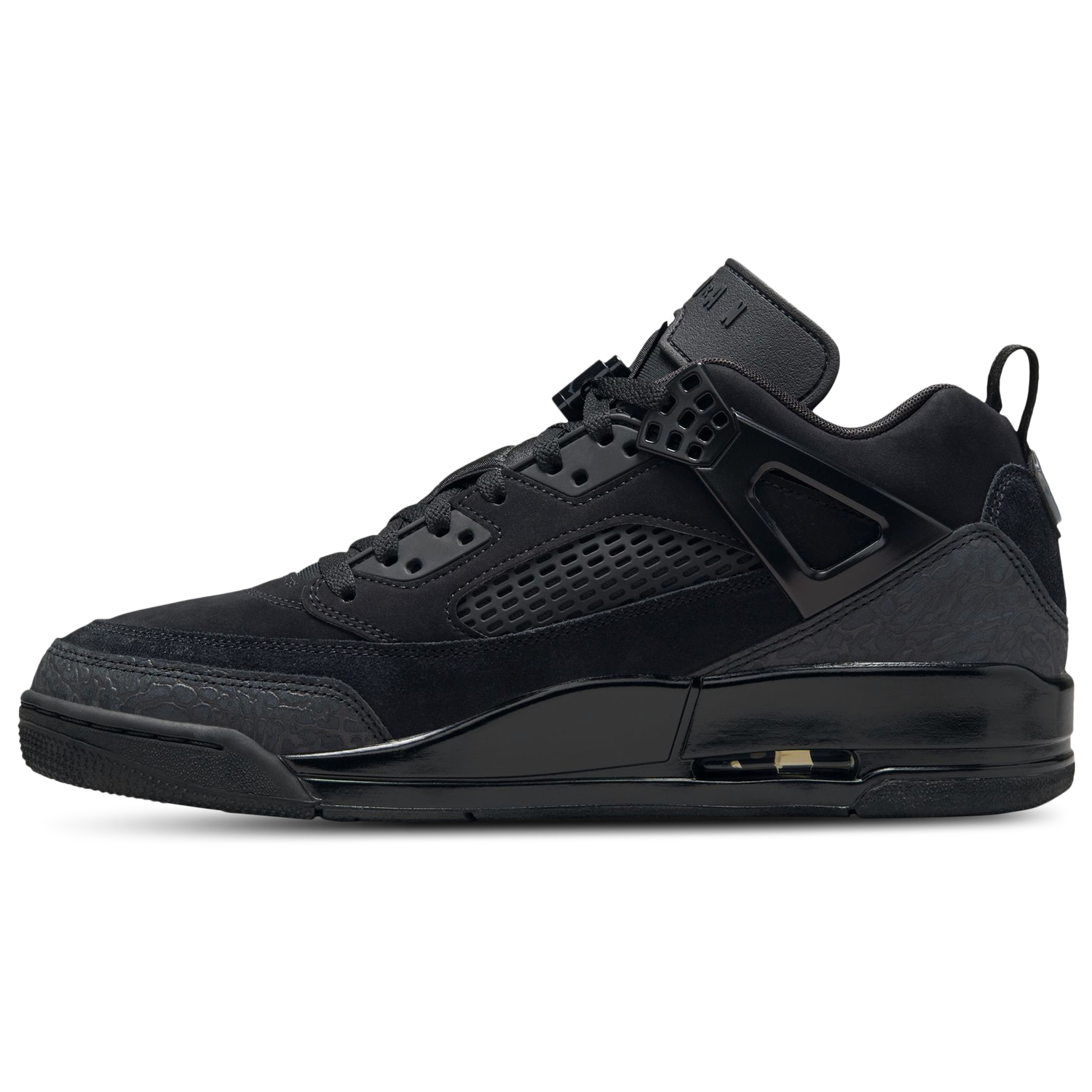 Jordan Spizike Low - Men's - Black/Black/Black