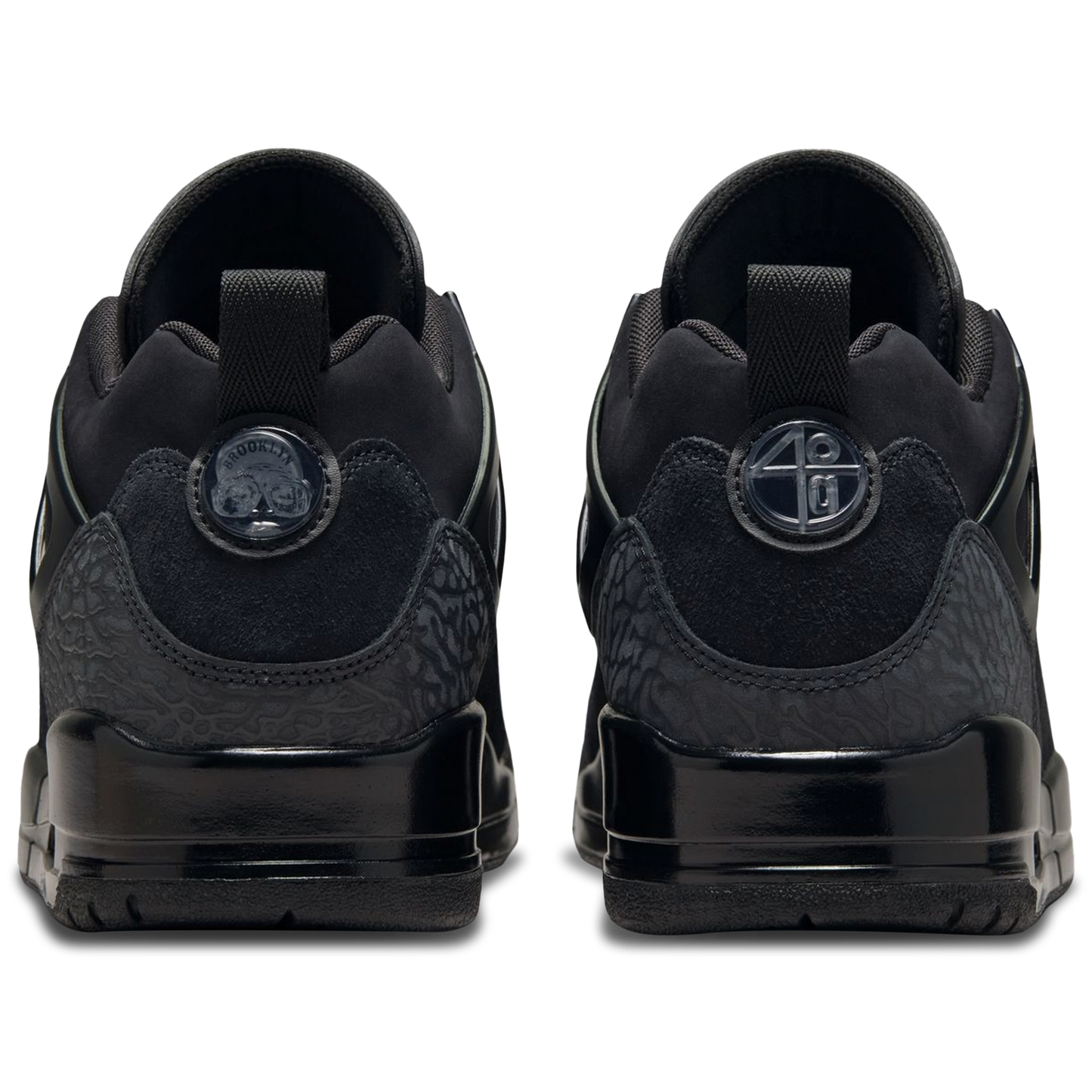 Jordan Spizike Low - Men's - Black/Black/Black