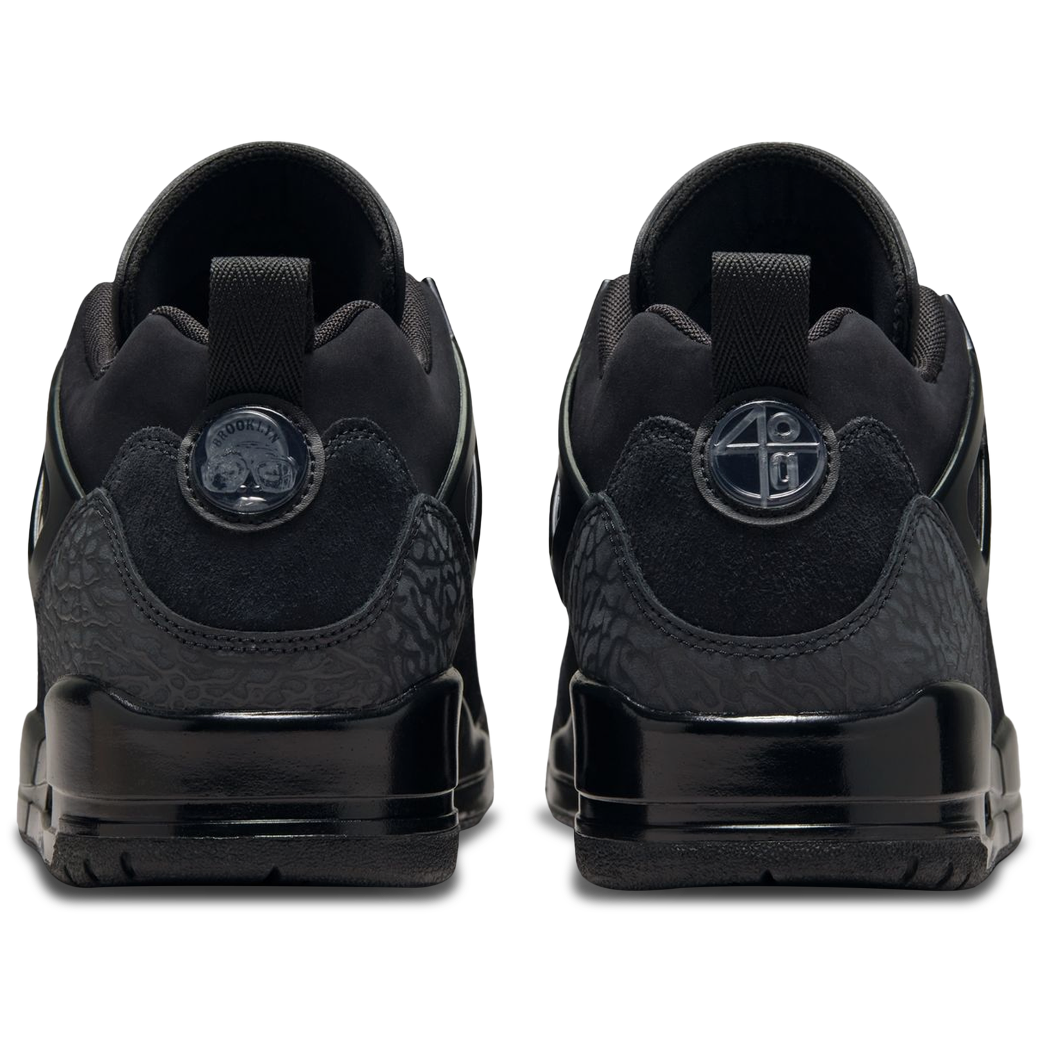 Jordan Spizike Low - Men's - Black/Black/Black