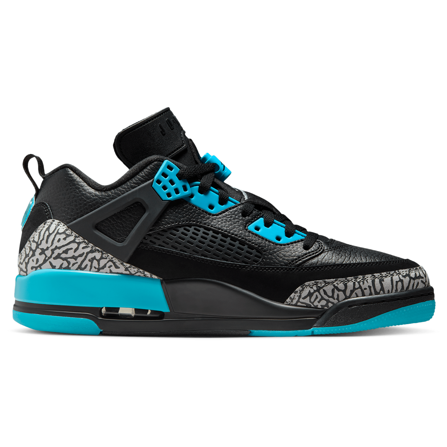 Jordan Spizike Low - Men's - Wolf Grey/Black/Gamma Blue