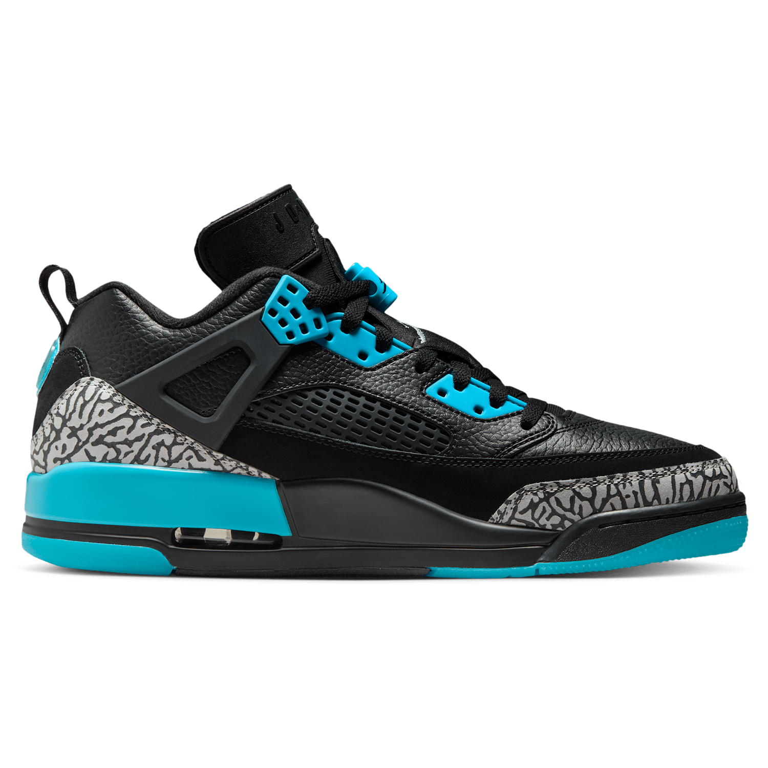 Jordan Spizike Low - Men's - Wolf Grey/Black/Gamma Blue