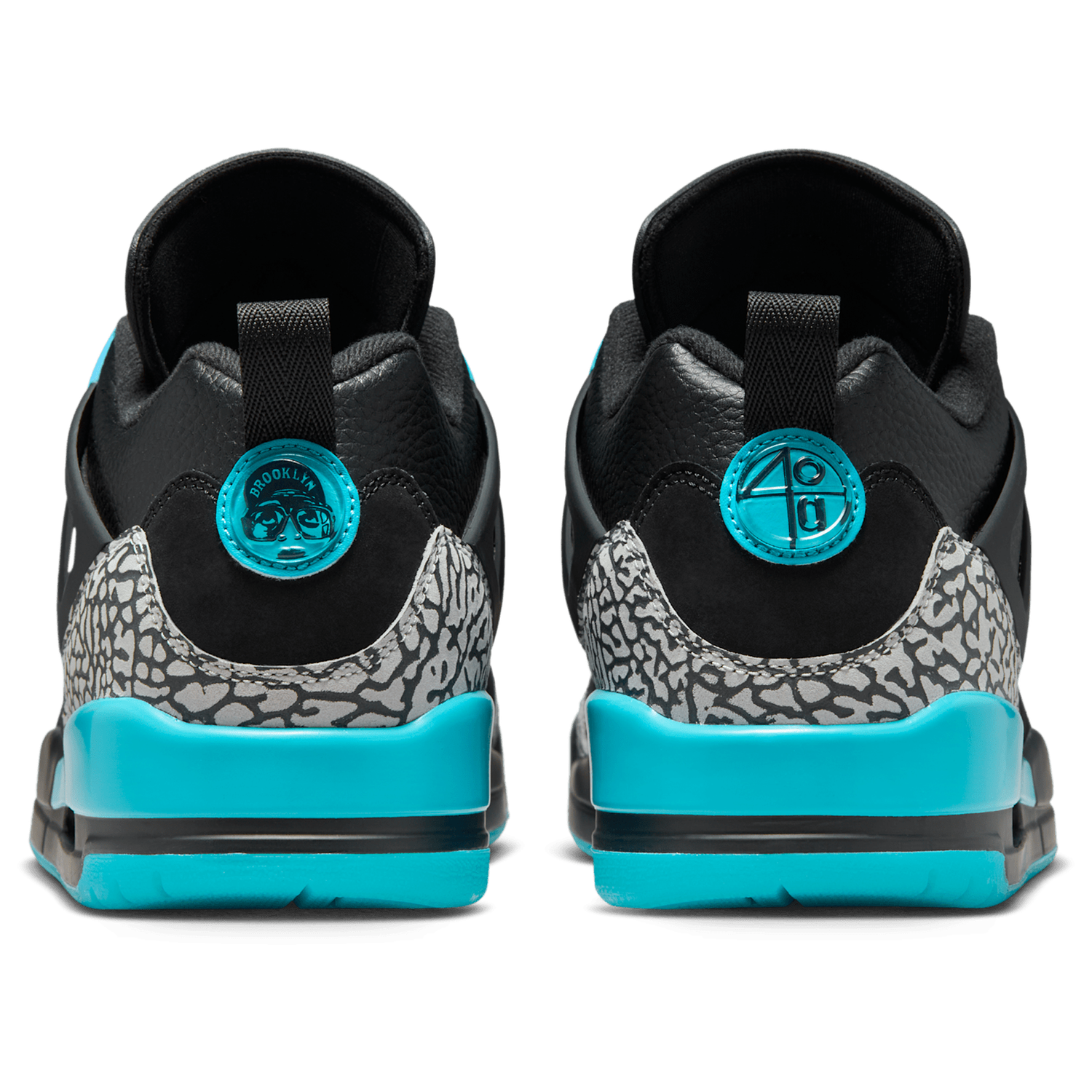 Jordan Spizike Low - Men's - Wolf Grey/Black/Gamma Blue
