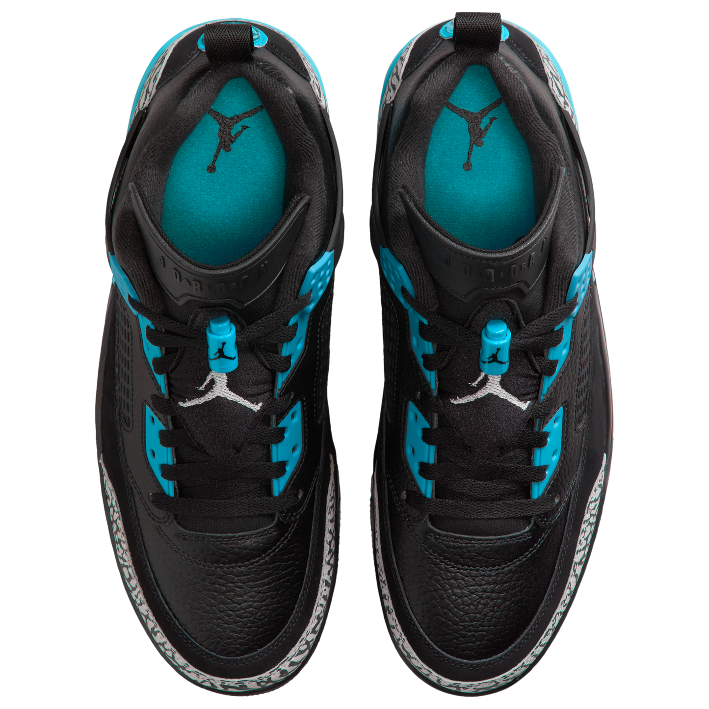 Jordan Spizike Low - Men's - Wolf Grey/Black/Gamma Blue