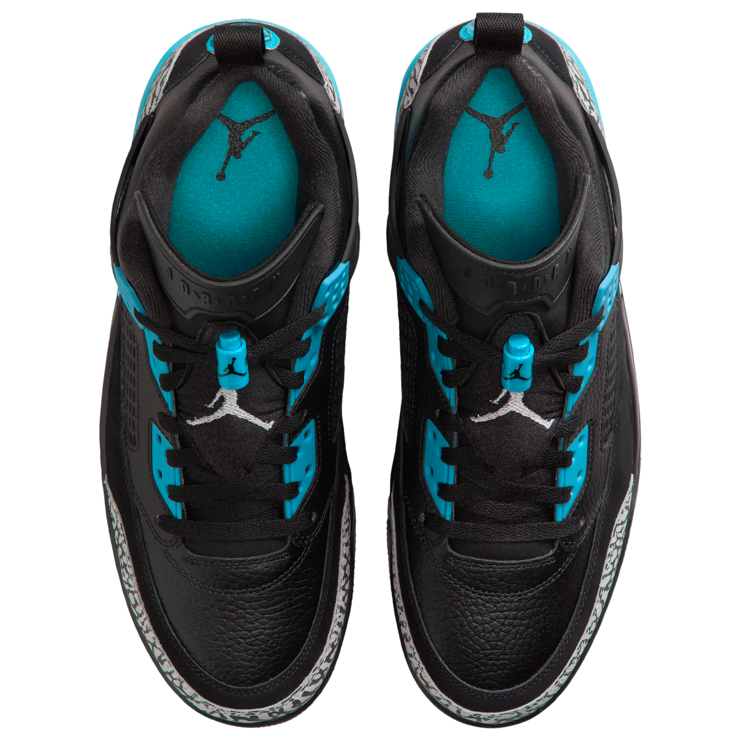 Jordan Spizike Low - Men's - Wolf Grey/Black/Gamma Blue