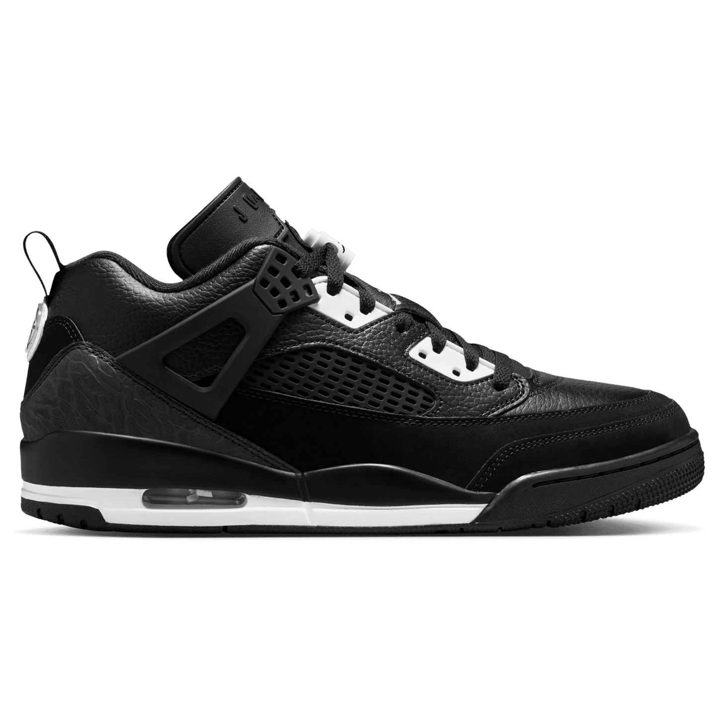 Jordan Spizike Low - Men's - Black/White/Black