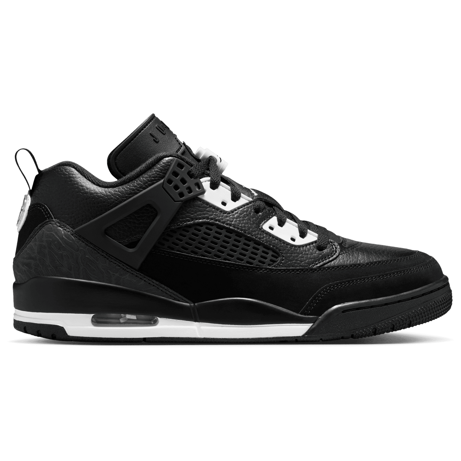 Jordan Spizike Low - Men's - Black/White/Black