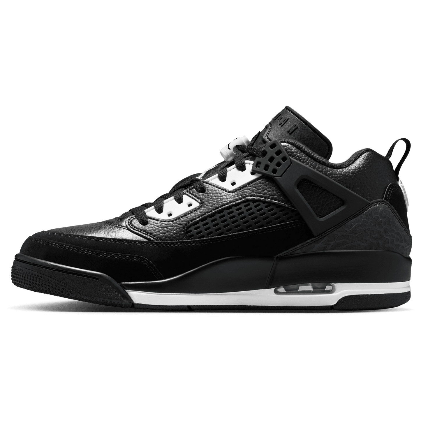 Jordan Spizike Low - Men's - Black/White/Black