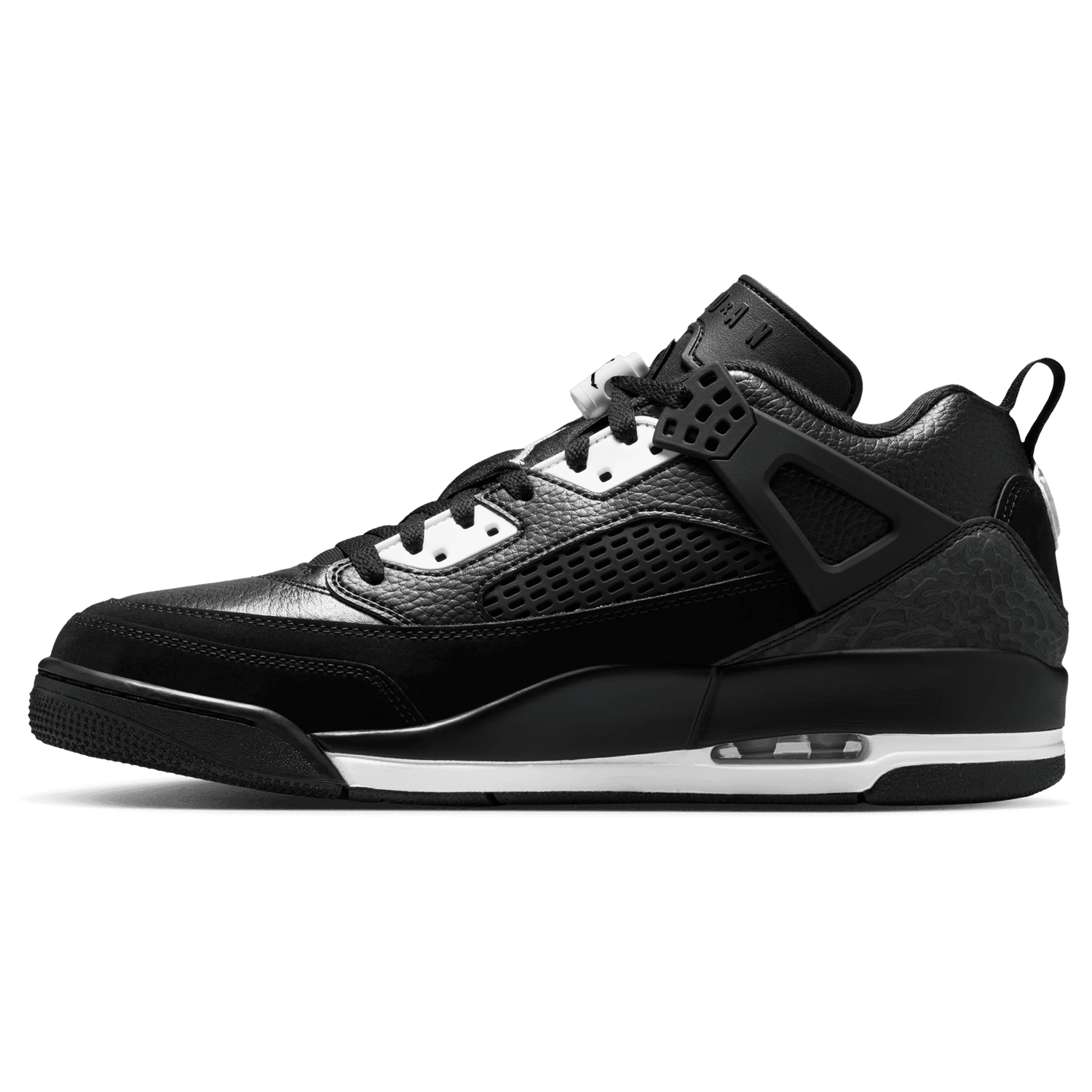 Jordan Spizike Low - Men's - Black/White/Black