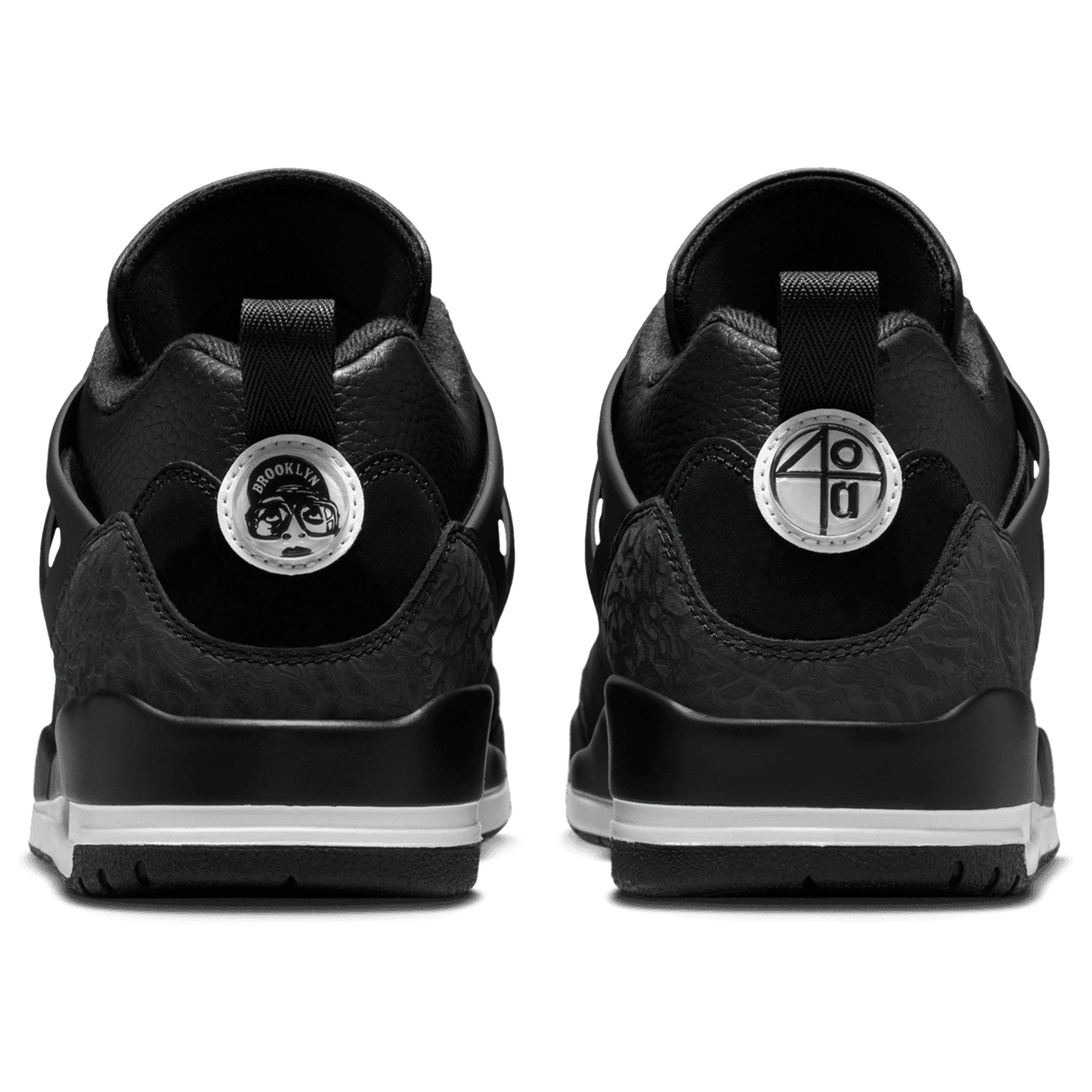 Jordan Spizike Low - Men's - Black/White/Black