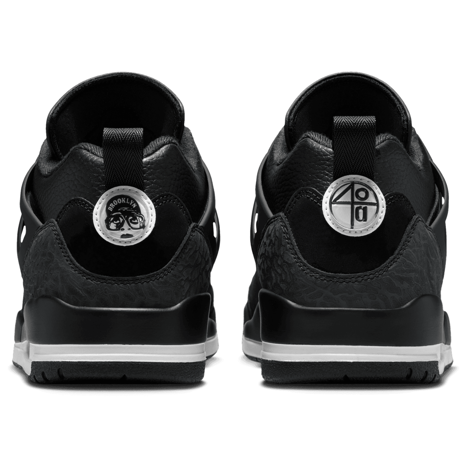 Jordan Spizike Low - Men's - Black/White/Black