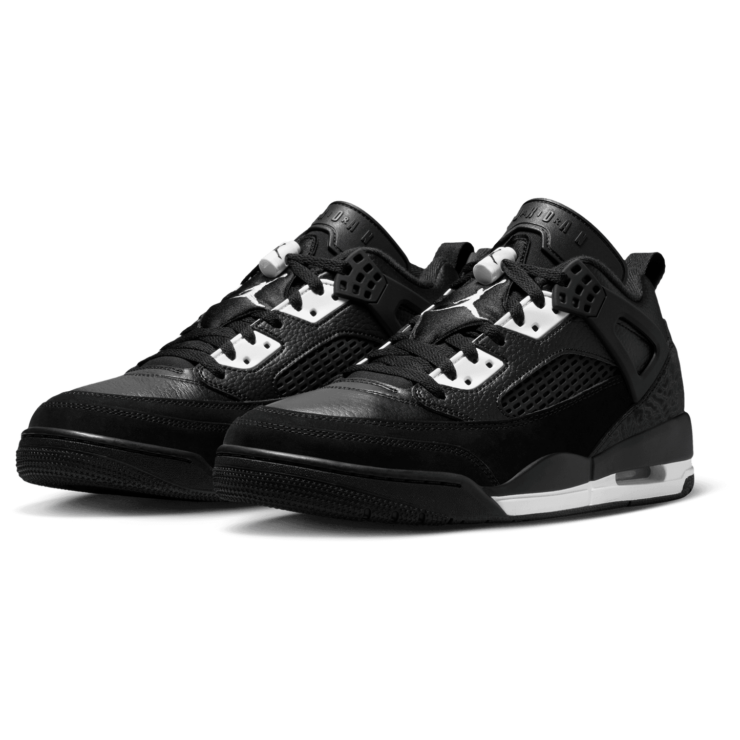Jordan Spizike Low - Men's - Black/White/Black
