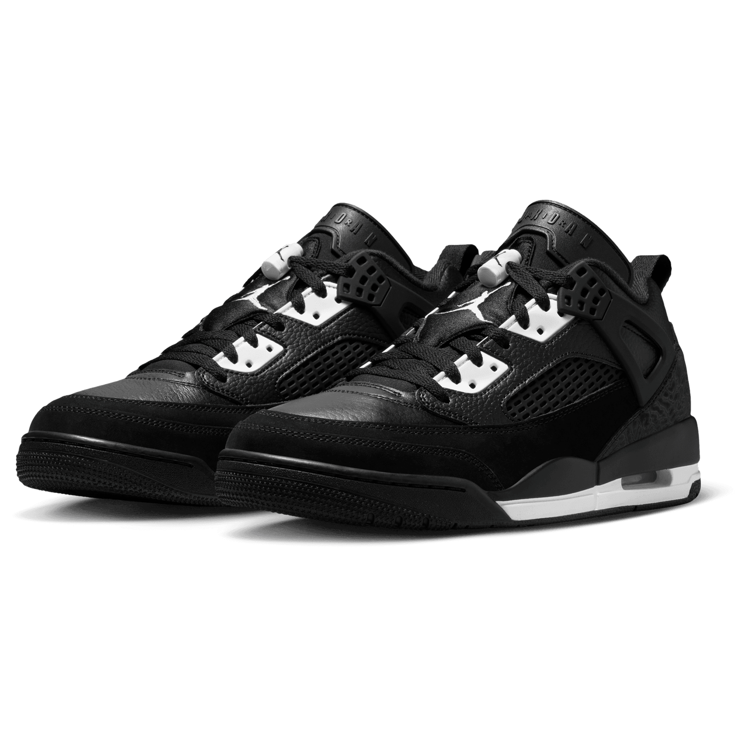 Jordan Spizike Low - Men's - Black/White/Black