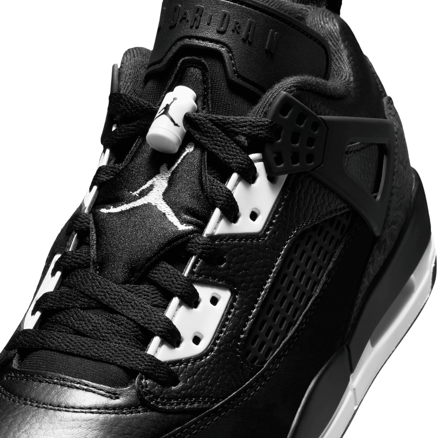 Jordan Spizike Low - Men's - Black/White/Black
